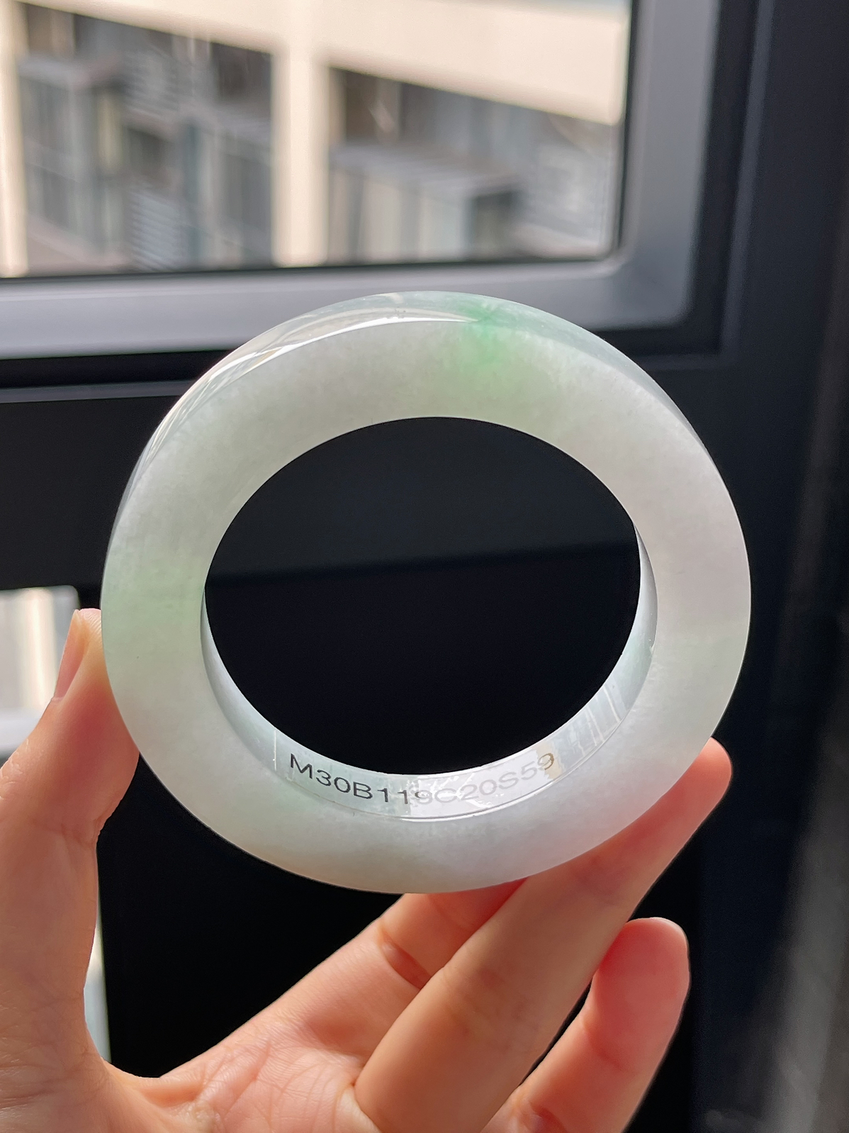 翡翠镯饼，⭕️正圈最大做62，圆条最大做58；最小做54.8