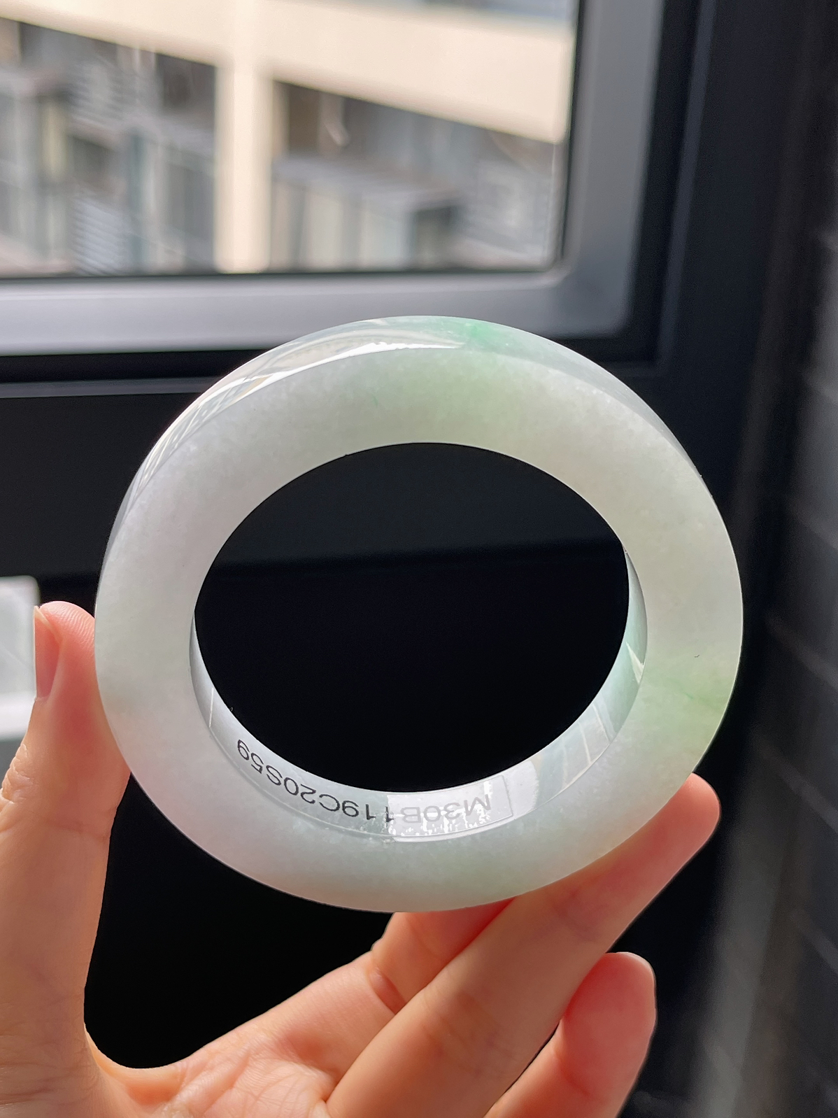 翡翠镯饼，⭕️正圈最大做62，圆条最大做58；最小做54.8