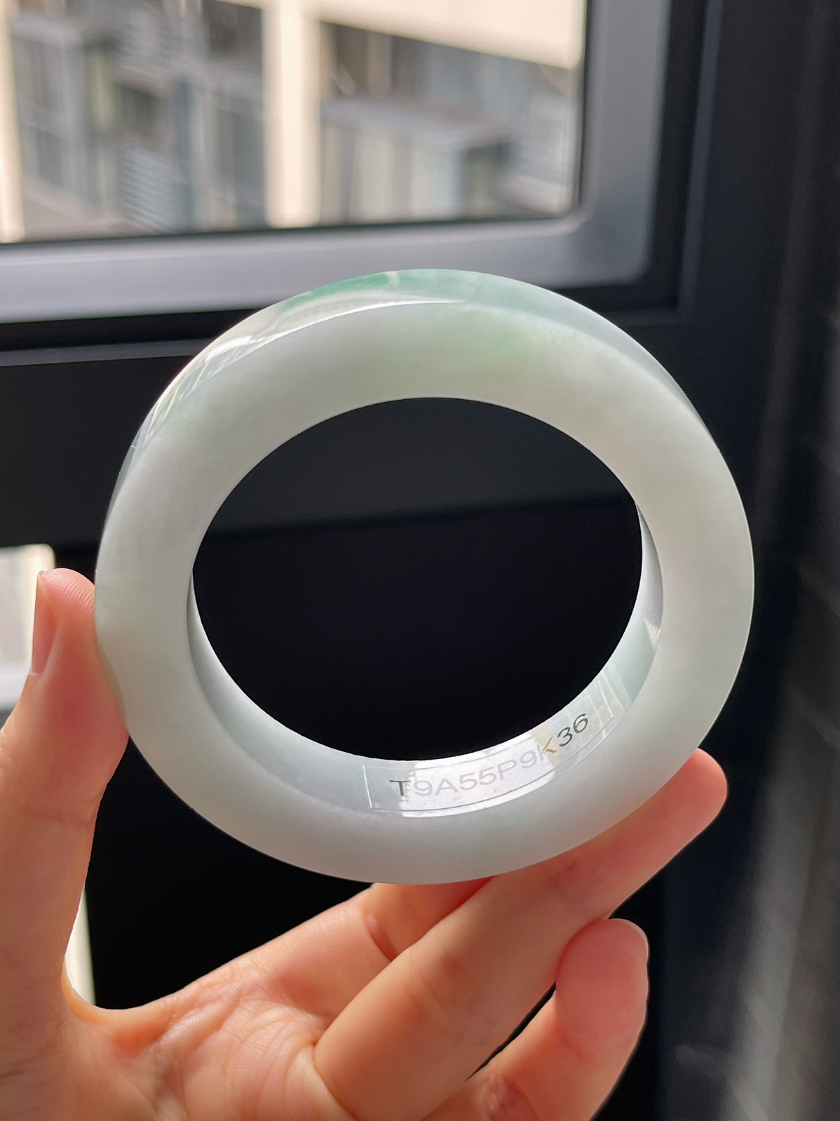 翡翠镯饼，⭕️正圈最大做60，圆条最大做56；最小做54.7