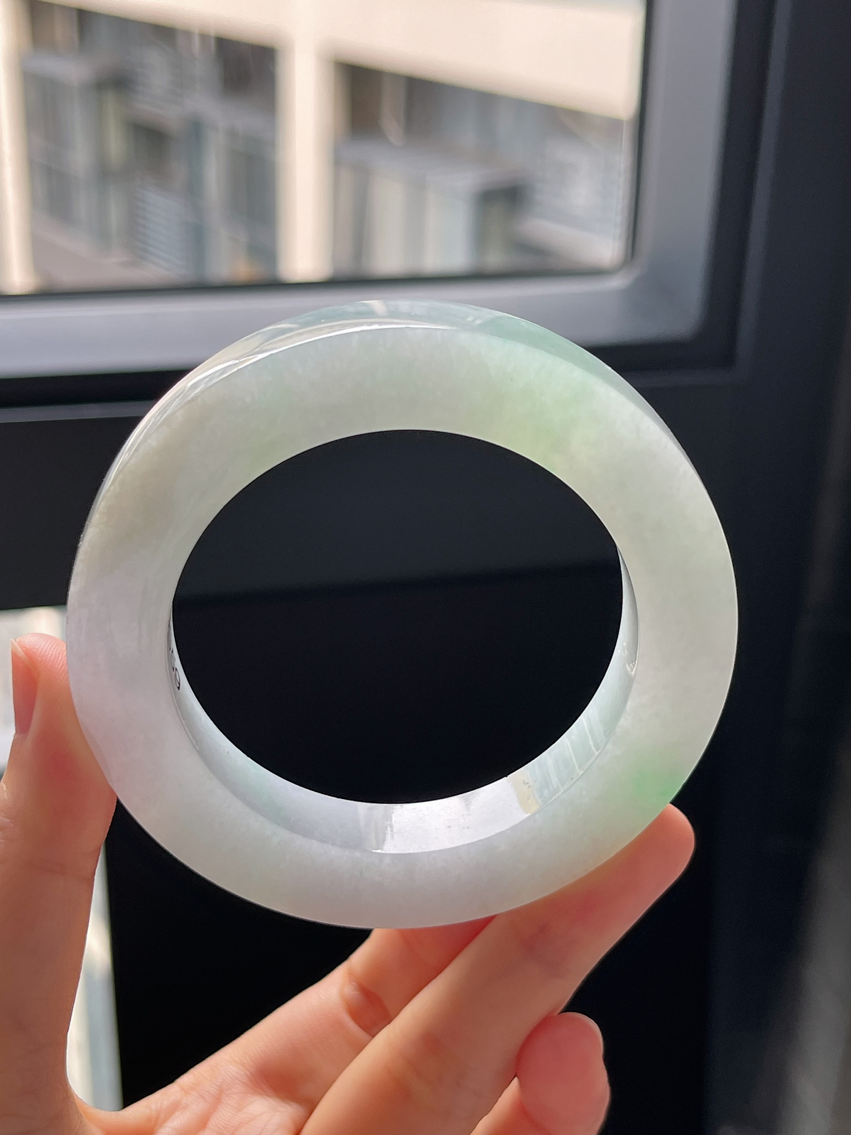 翡翠镯饼，⭕️正圈最大做62，圆条最大做58；最小做54.8