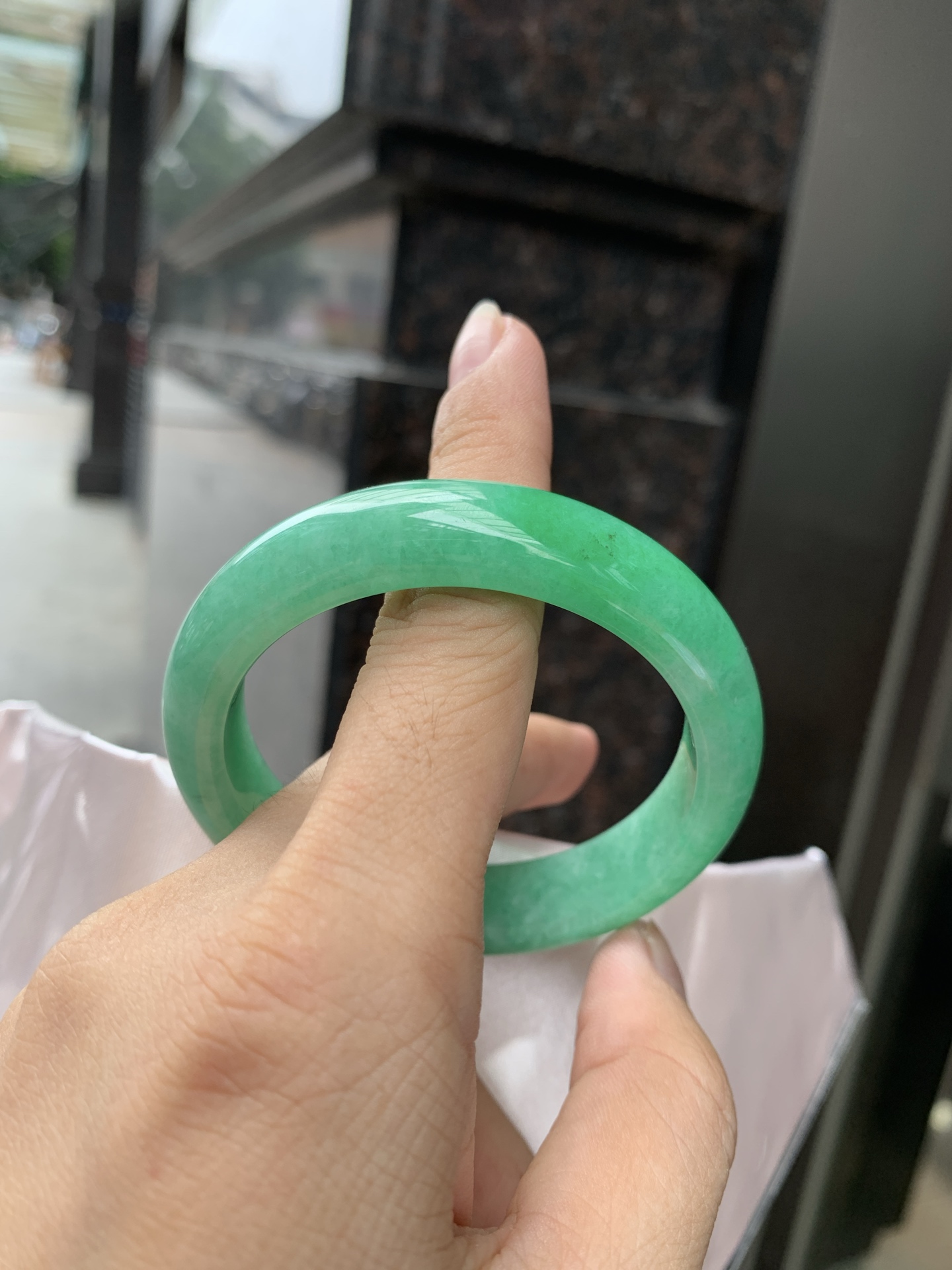满绿正圈 53-6.9-11.8 0921-H327-51 打灯细纹