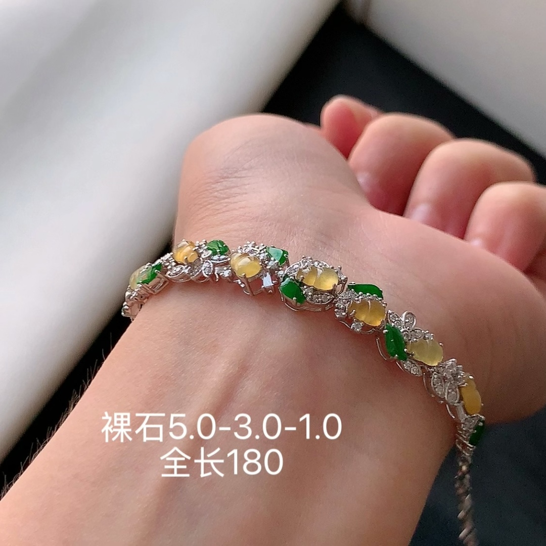 ️ 双彩手链 种色怡人 上手柔美气质 货号63920，5.0-3.0-1.0