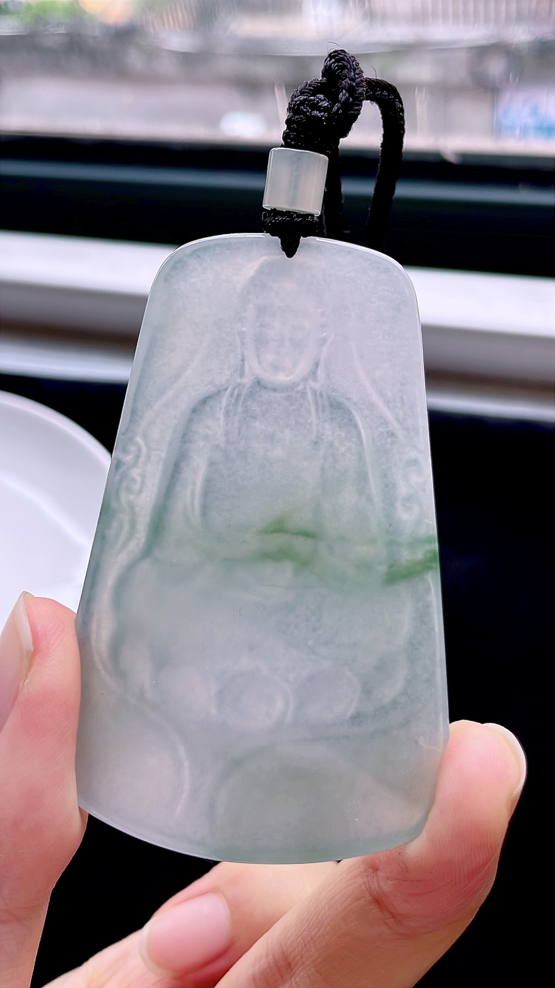 ️ 冰种飘花大日佛 飘花灵动，种老起胶 尺寸：66.5/42/5