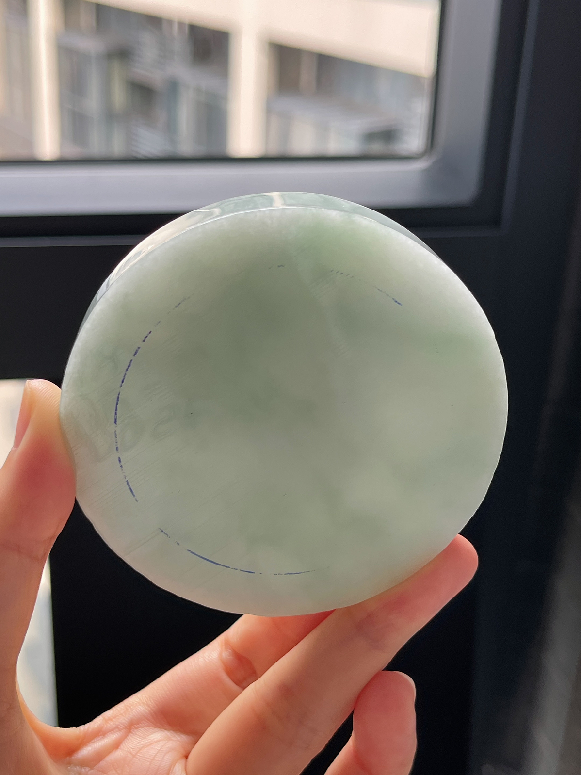 翡翠镯饼，⭕️正圈最大做58，圆条最大做54