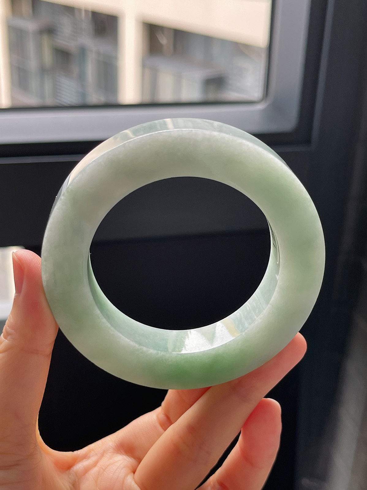 翡翠镯饼，⭕️正圈最大做60，圆条最大做56；最小做51.7