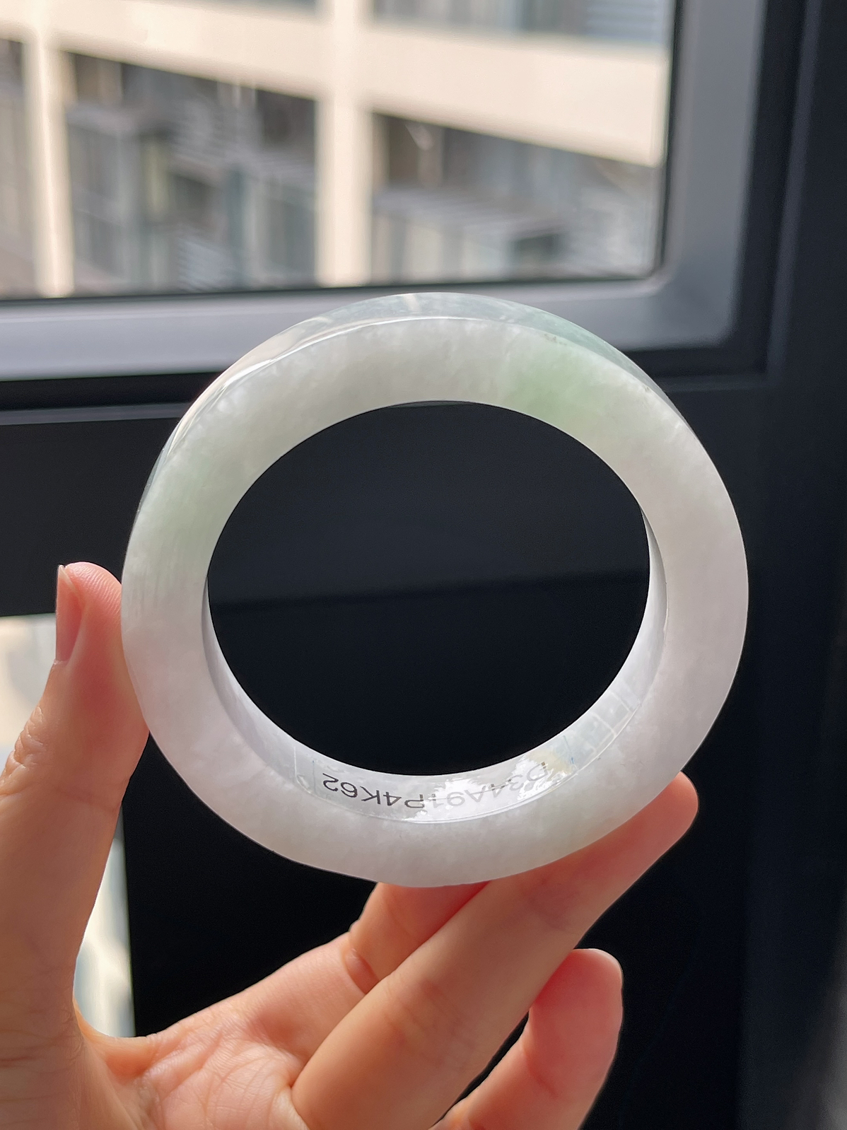 翡翠镯饼，⭕️正圈最大做58，最小做54.8