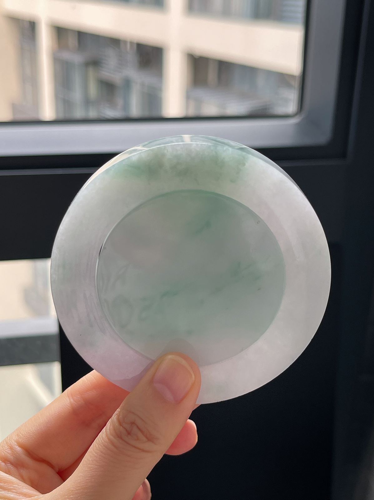 翡翠镯饼，⭕️正圈最大做60，圆条最大做56；最小做52