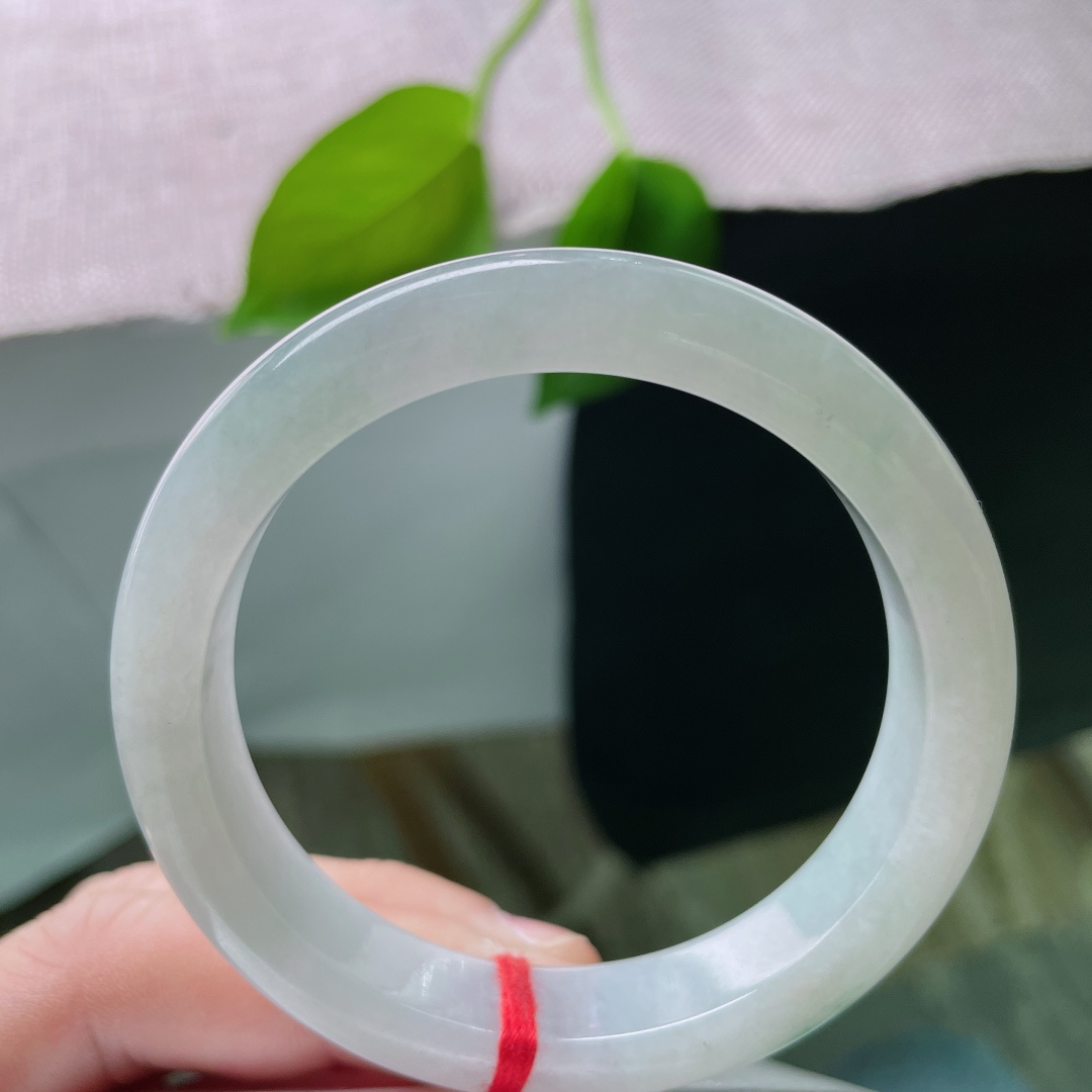 54.7/11.9/8.2飘花正圈，冰润细腻，种水好，清新简约，晶体，ss59758a
