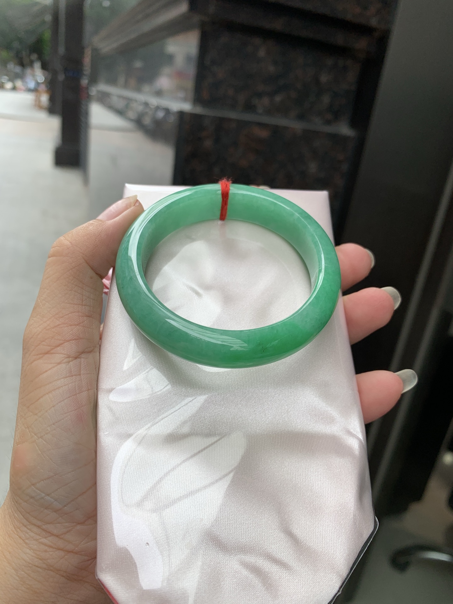 满绿正圈 53-6.9-11.8 0921-H327-51 打灯细纹