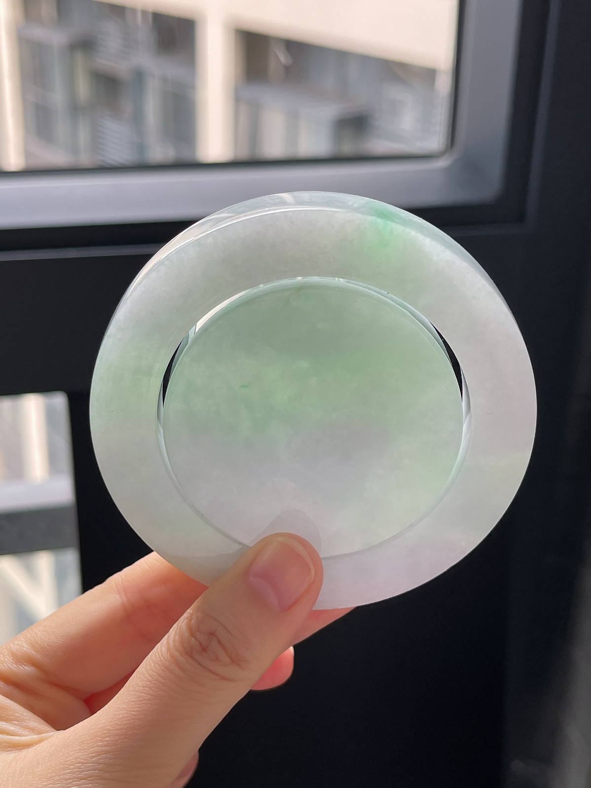 翡翠镯饼，⭕️正圈最大做62，圆条最大做58；最小做54.8