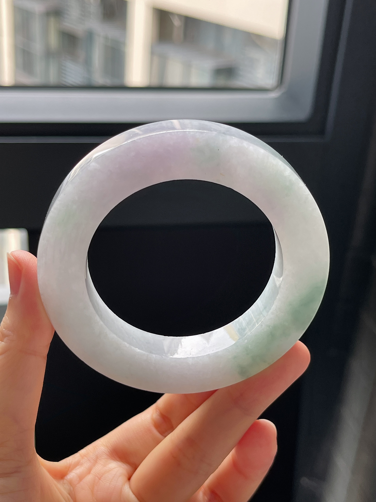 翡翠镯饼，⭕️正圈最大做60，圆条最大做56；最小做52