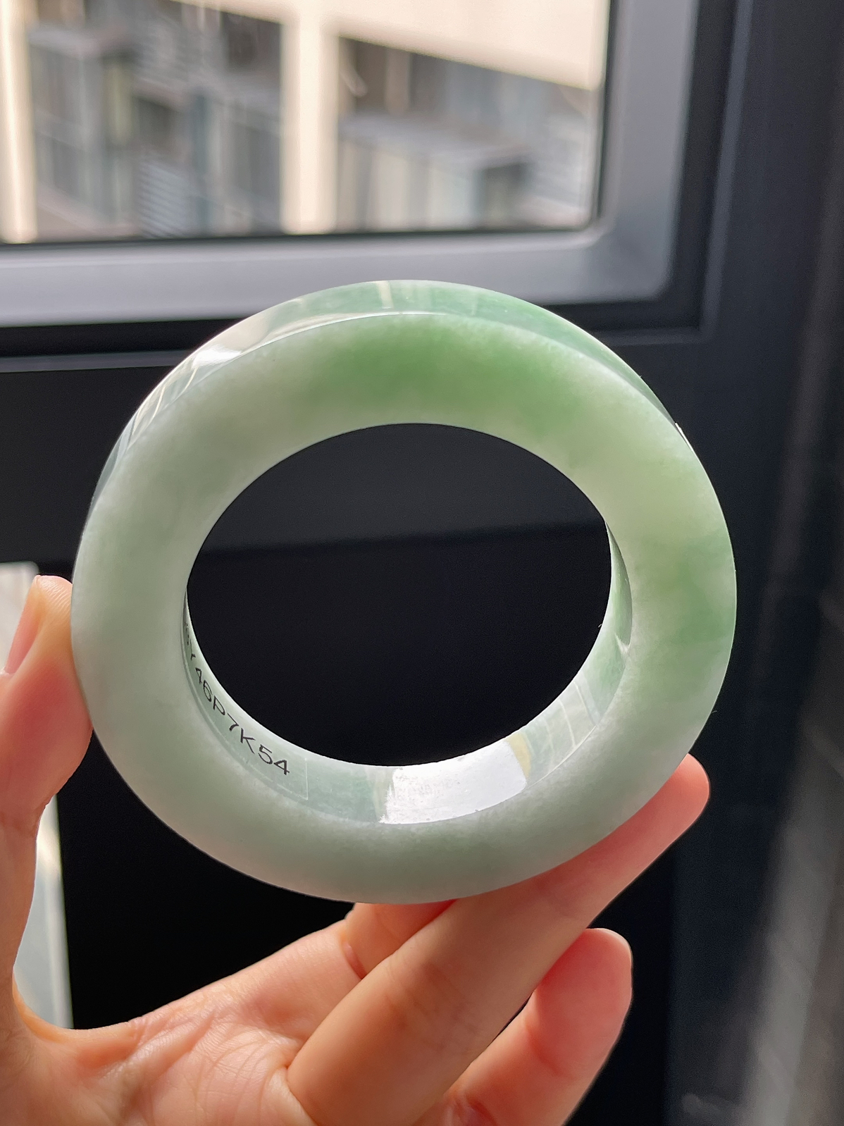 翡翠镯饼，⭕️正圈最大做60，圆条最大做56；最小做51.7