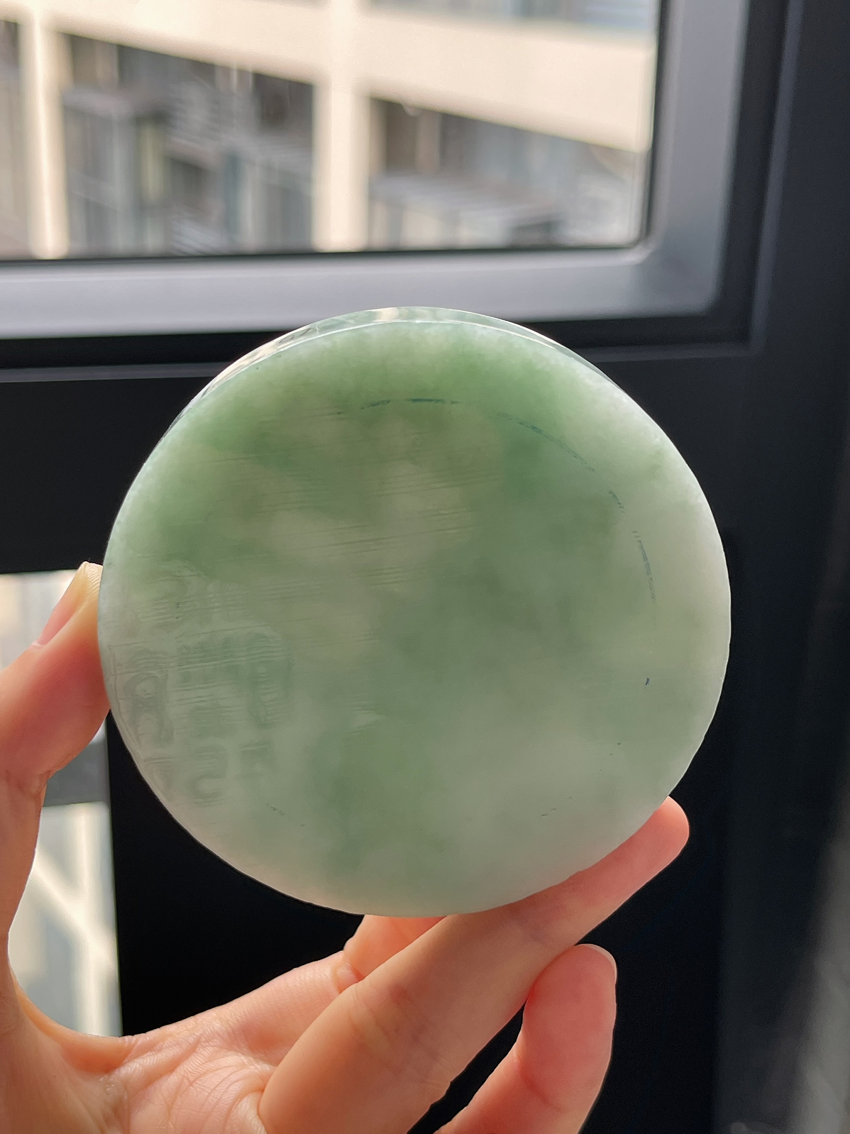 翡翠镯饼，⭕️正圈最大做58，圆条最大做54
