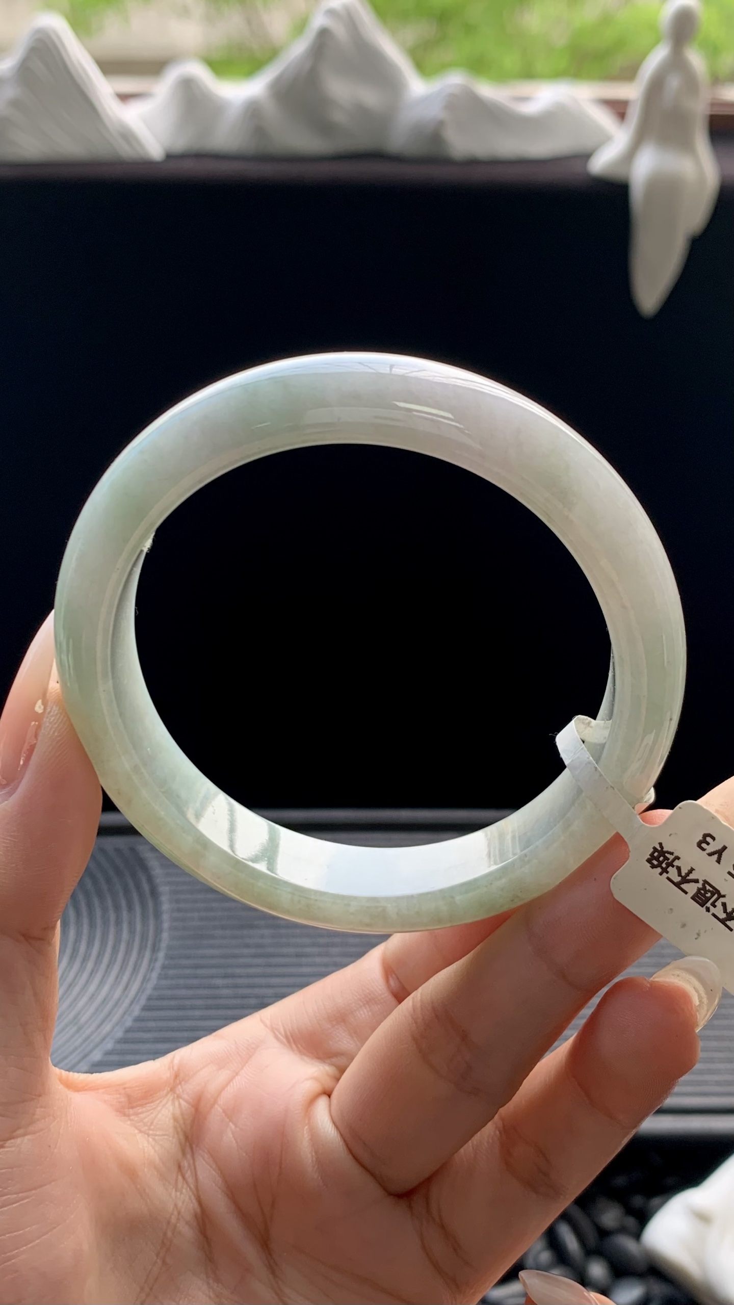 油青正圈手镯成品 HYY-5205 尺寸：58-12-8