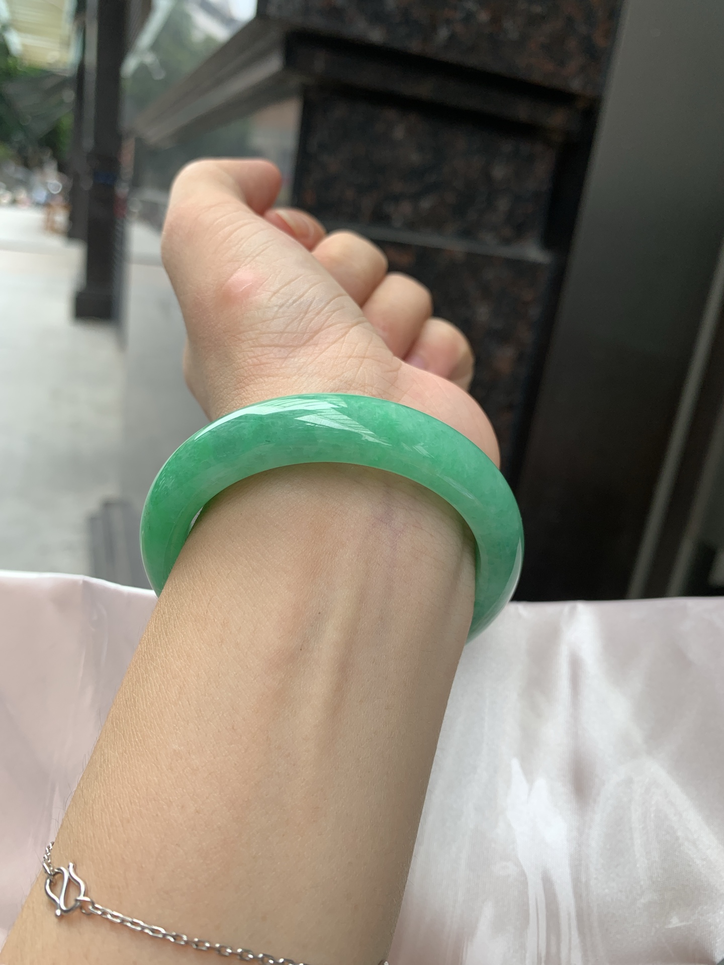 满绿正圈 53-6.9-11.8 0921-H327-51 打灯细纹
