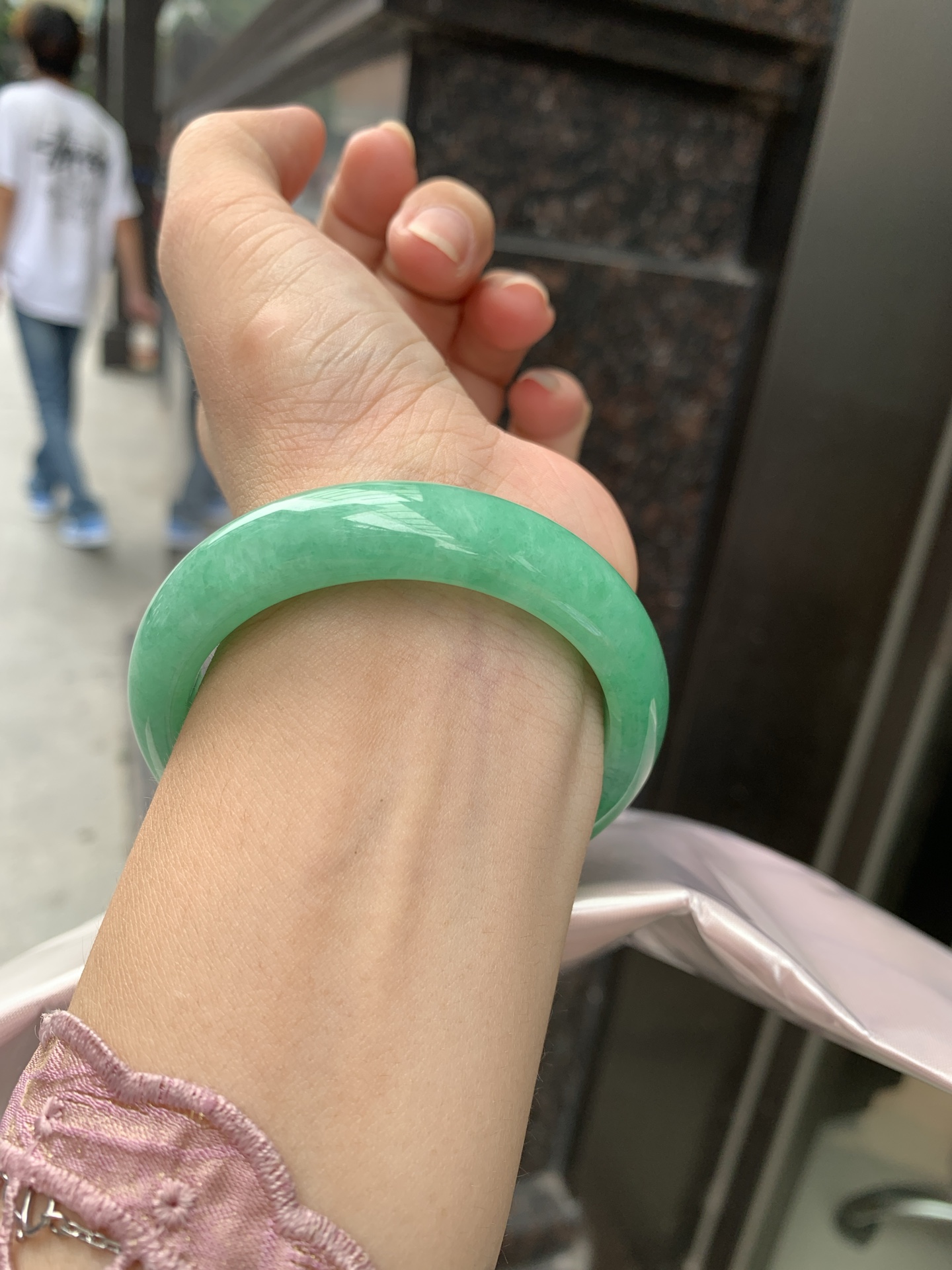 满绿正圈 53-6.9-11.8 0921-H327-51 打灯细纹
