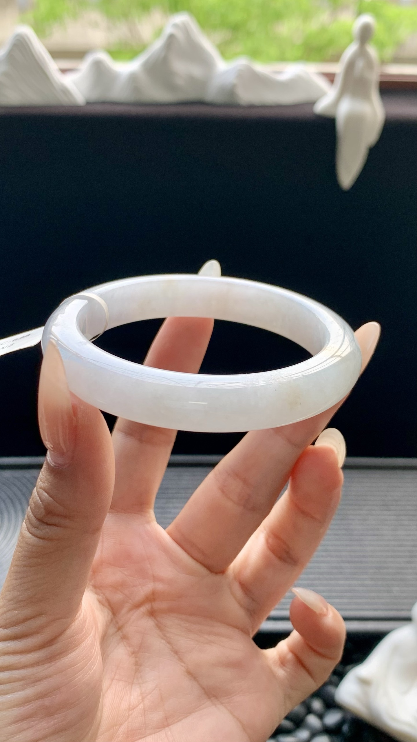 洒金正圈手镯成品 HYC-688 尺寸：54-11-8.5