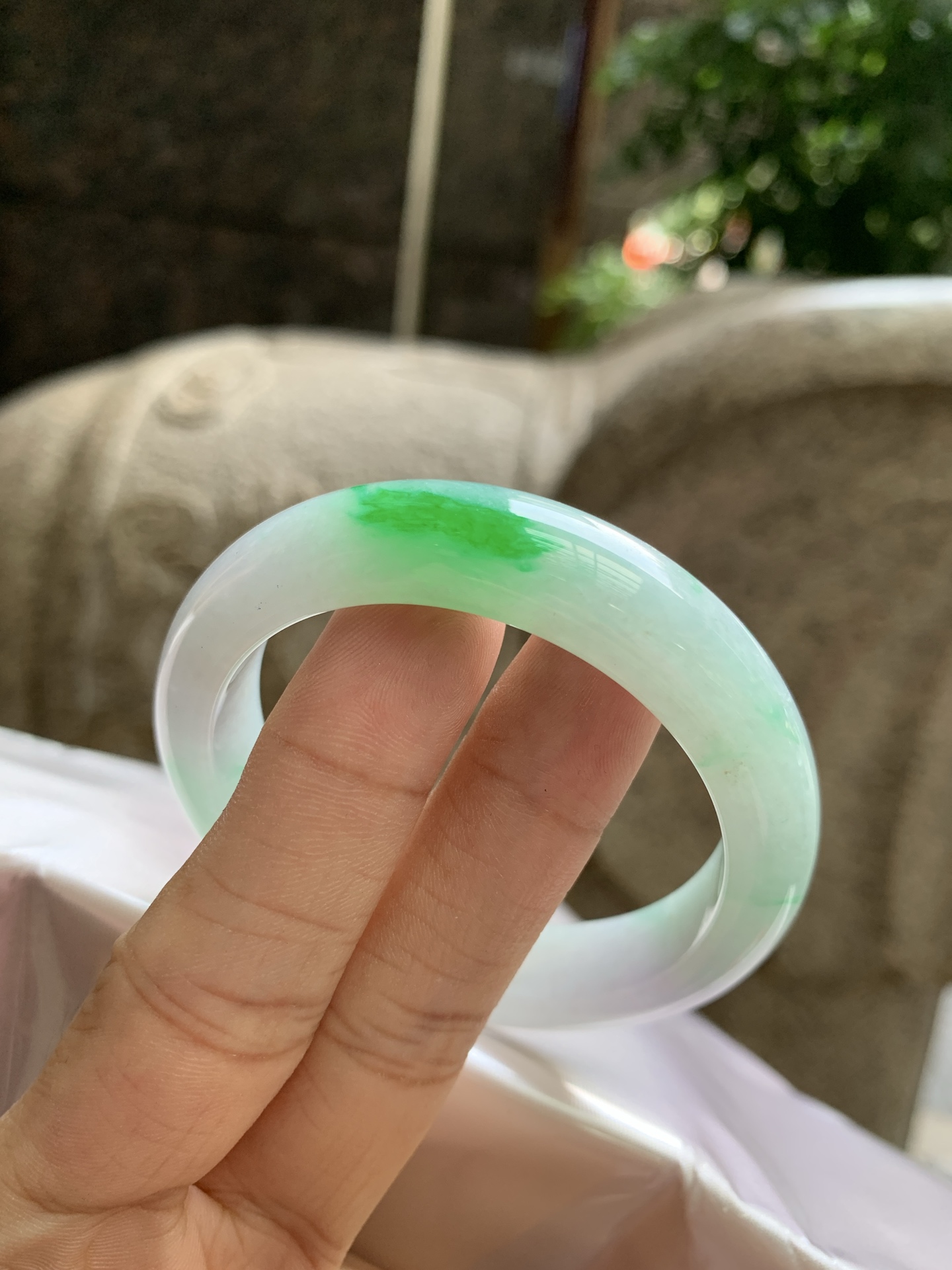 春彩辣阳绿正圈 51.6-7-11.2 0921-HN1644 打灯细纹