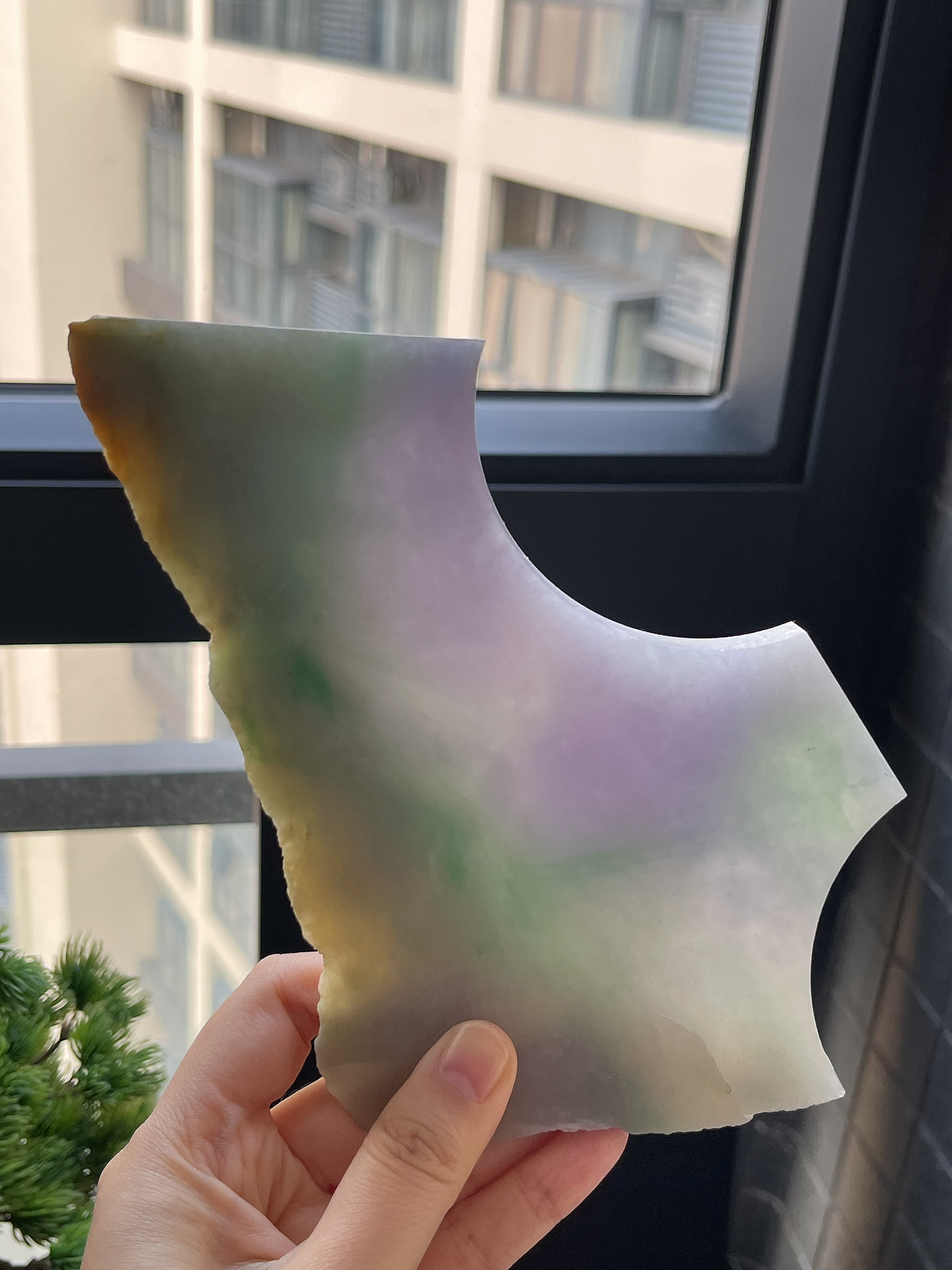 翡翠紫罗兰冰糯种片料