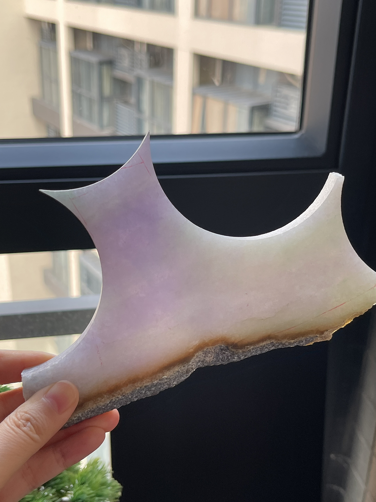 翡翠紫罗兰片料