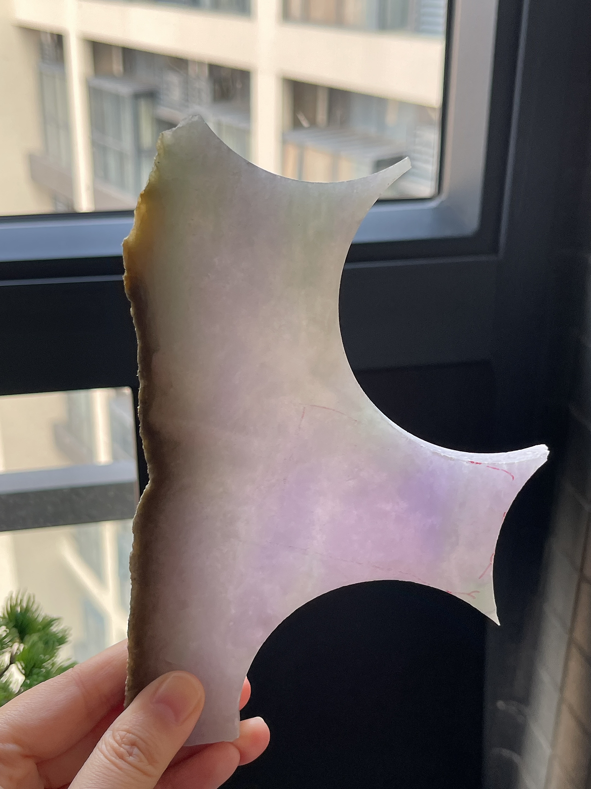 翡翠紫罗兰片料