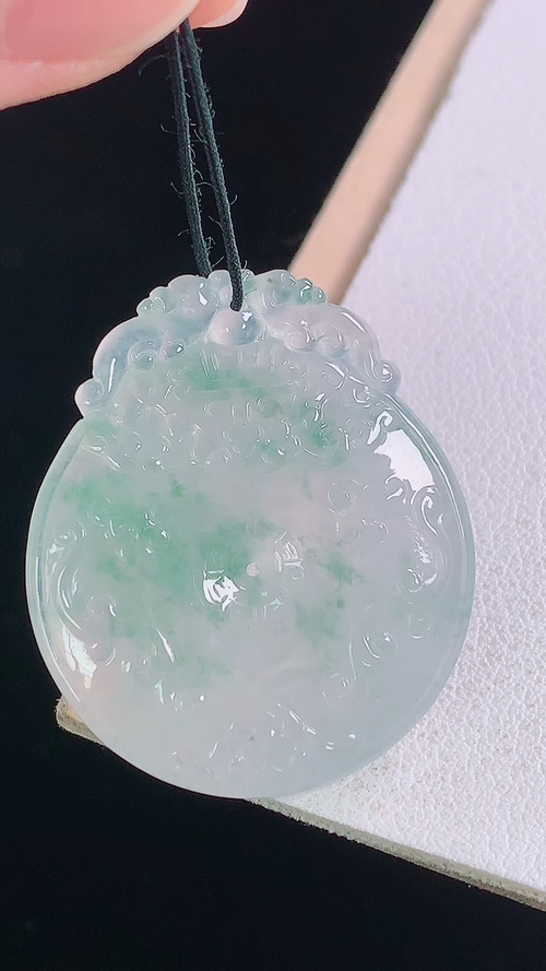 冰飘花怀古，无裂，尺寸:31.1-26.6-5.0mm 21
