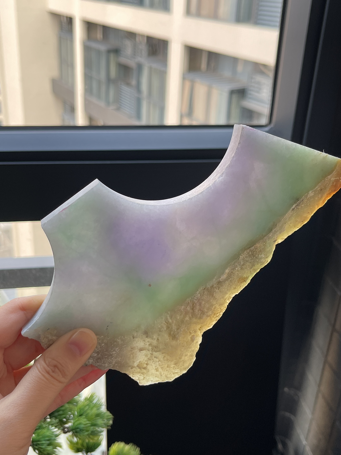 翡翠紫罗兰冰糯种片料
