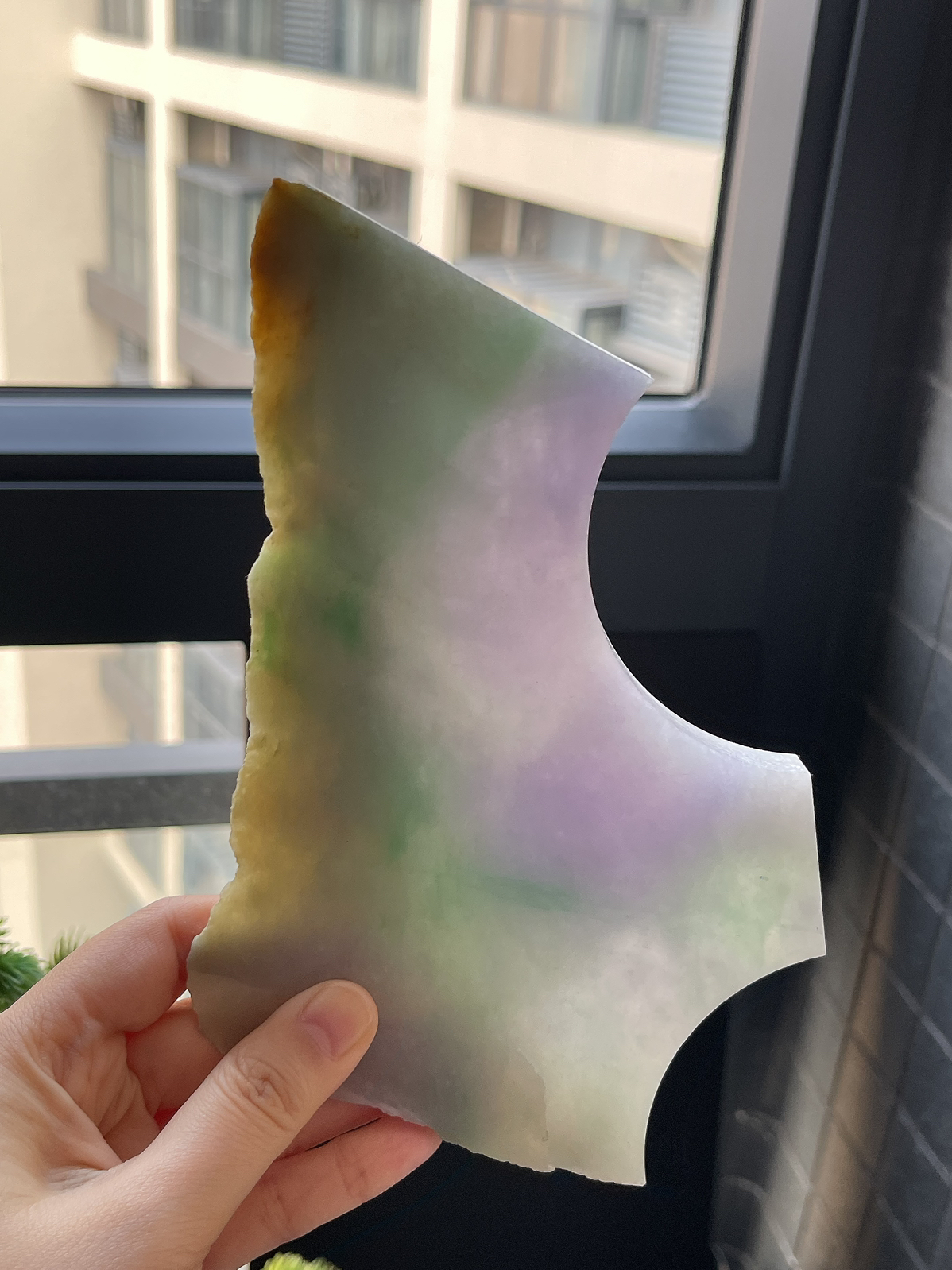 翡翠紫罗兰冰糯种片料
