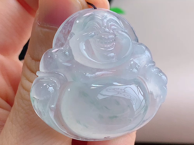 ️ 笑佛，无裂，尺寸40.7-37.1-8.2mm，包A附证书