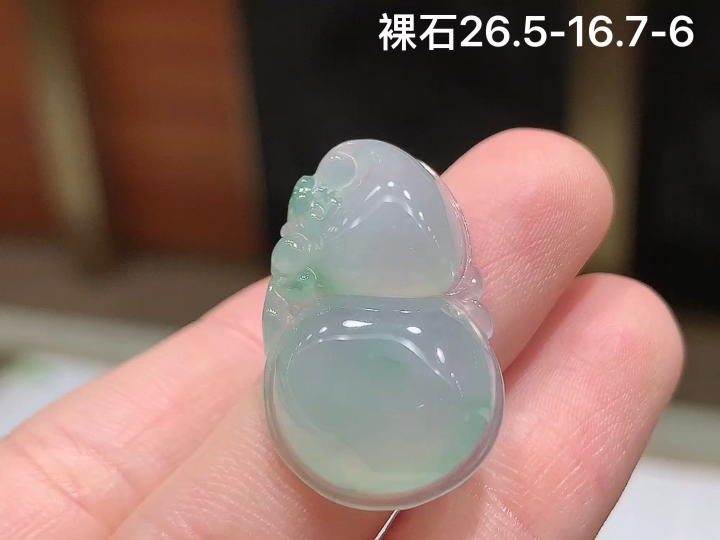 ️冰飘花葫芦 无裂，尺寸，26.5-16.7-6