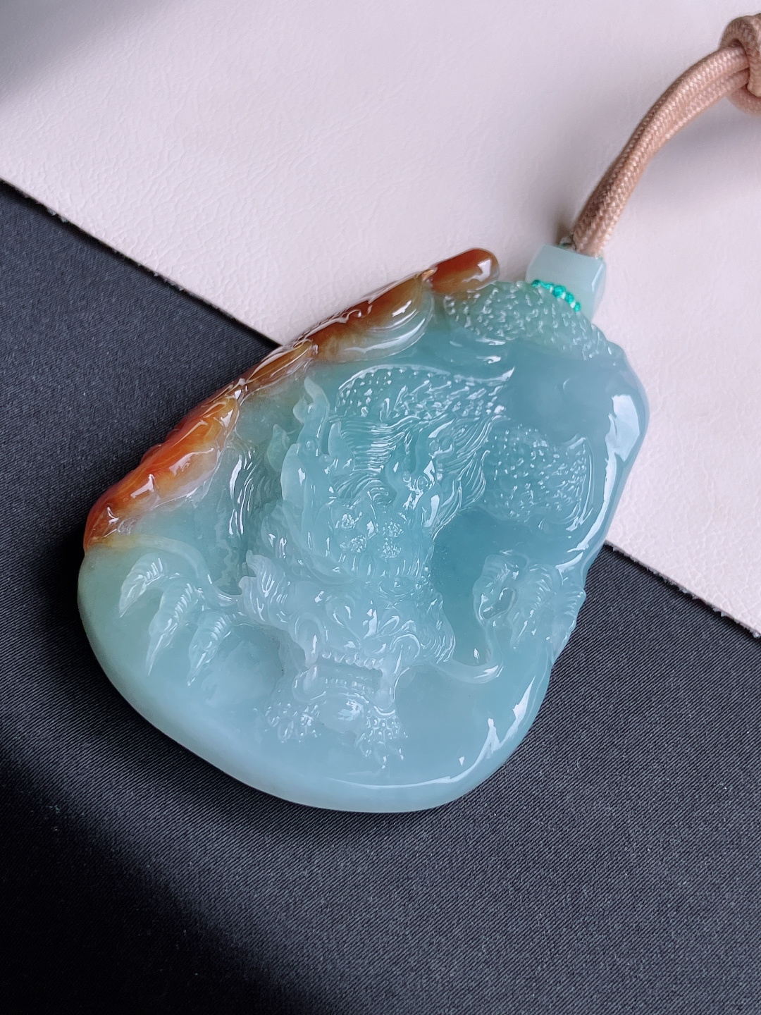 ️，双彩大龙牌，栩栩如生，尺寸71/49/11/自然光实拍