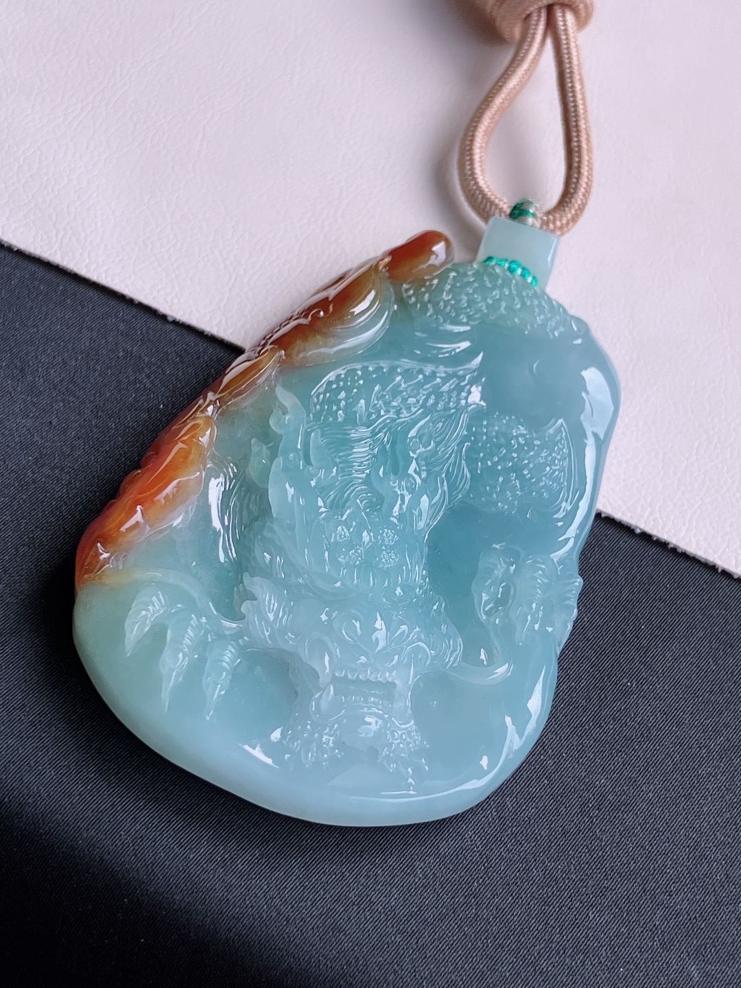 ️，双彩大龙牌，栩栩如生，尺寸71/49/11/自然光实拍