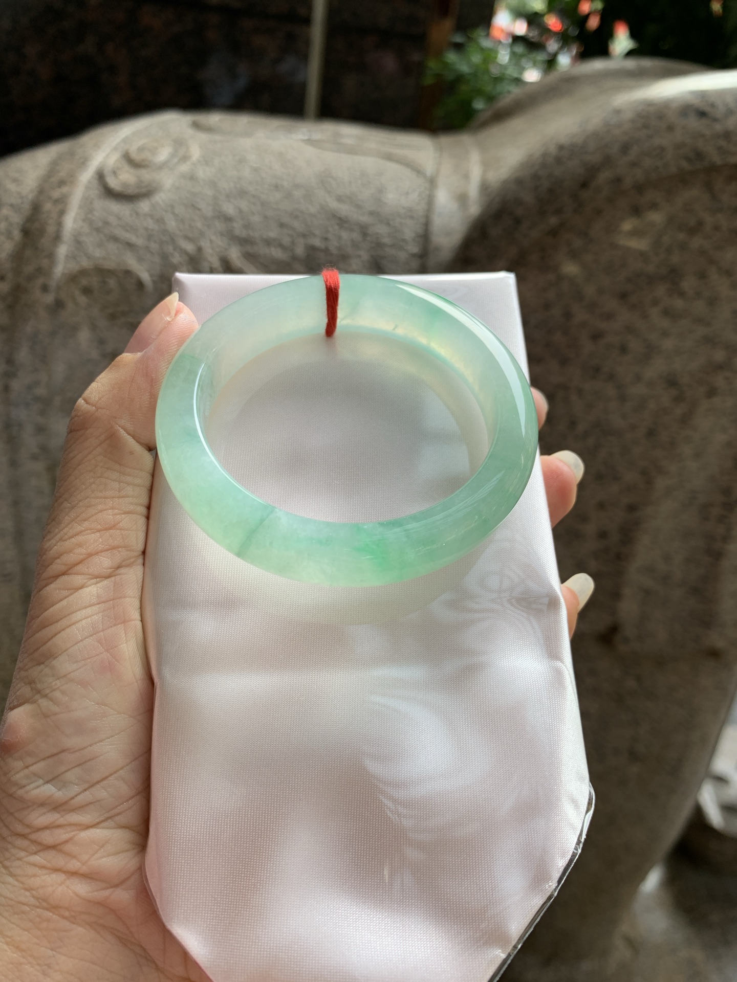 冰晴绿花正圈 53.4-7.6-11.6 0923-N1661 打灯细纹