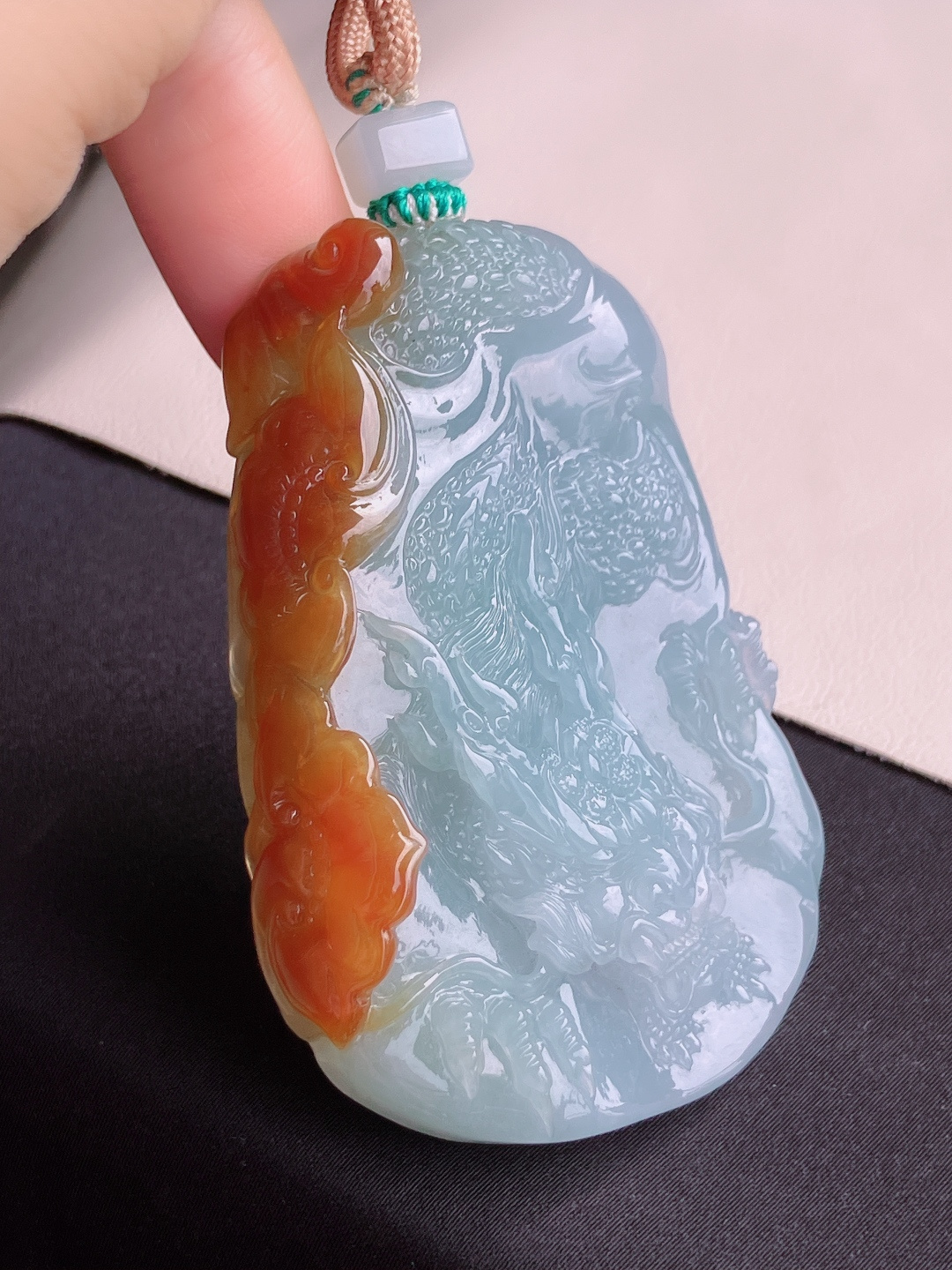 ️，双彩大龙牌，栩栩如生，尺寸71/49/11/自然光实拍