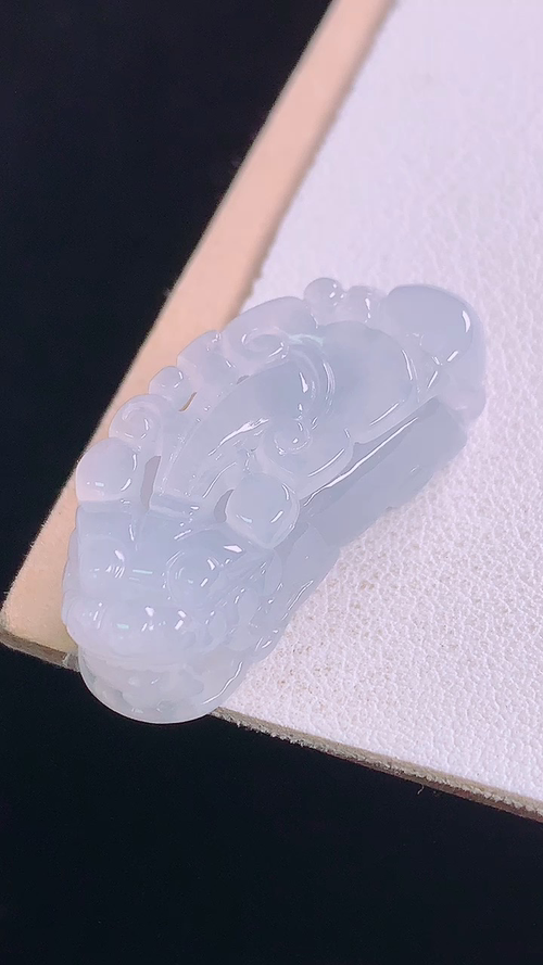 ️冰种貔貅，无裂，尺寸:31.9-13.3-10.1mm 20