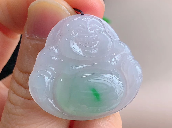 ️ 笑佛，无裂，尺寸32.1-29.1-6.1mm，包A附证书