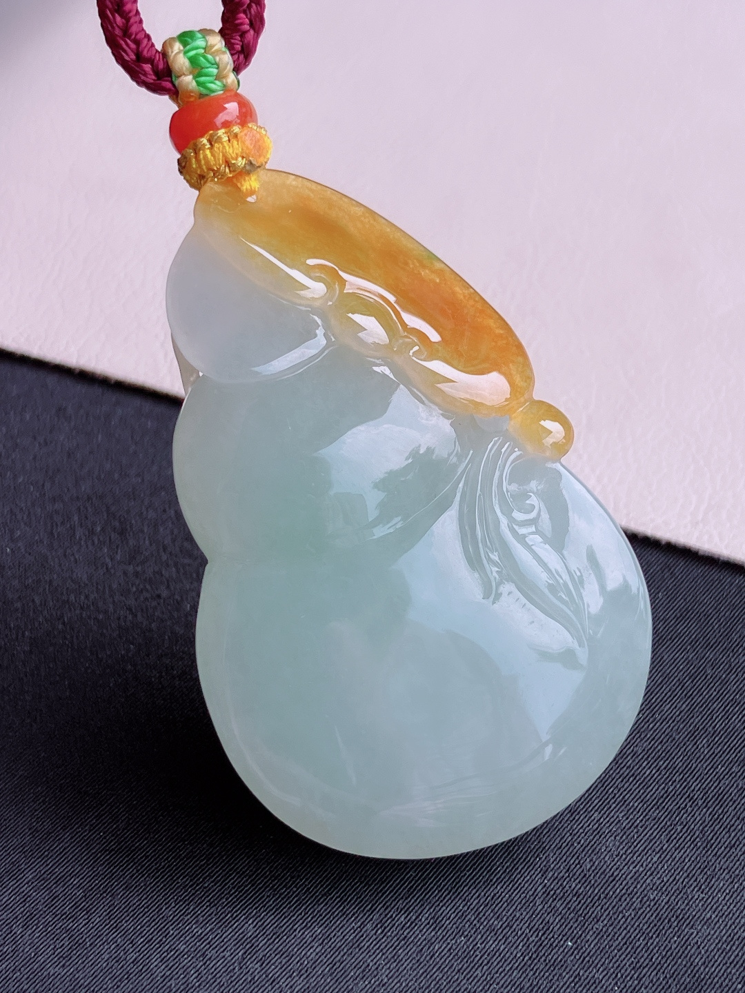 ️，三彩葫芦，晶莹剔透，特色，尺寸49.3/30.3/12/自然光实拍