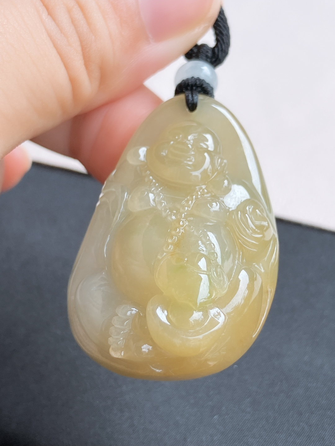️，冰黄佛牌，饱满大气，尺寸40.6/28.3/17.6/自然光实拍
