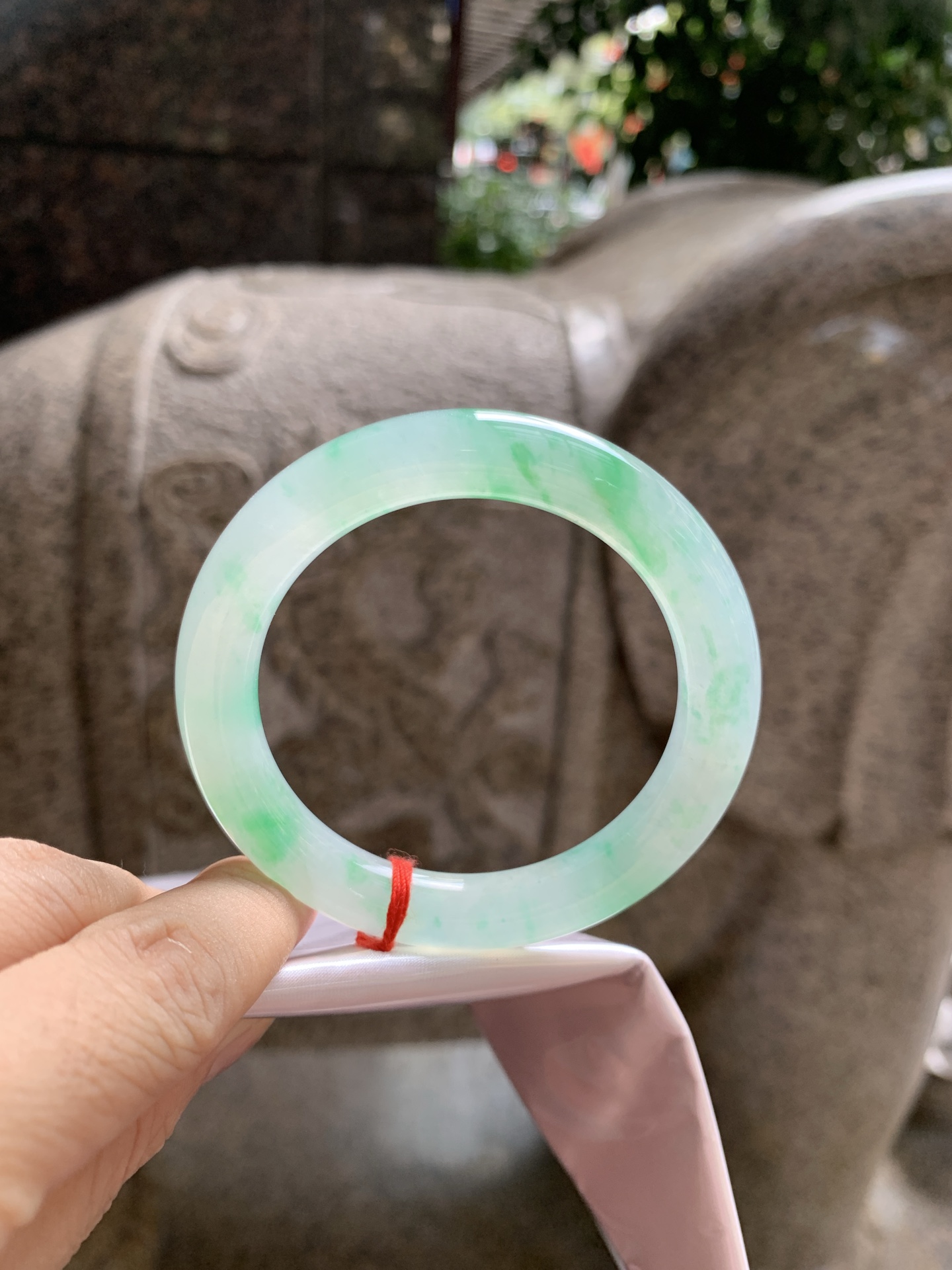 阳绿圆条 50.4-9.1-9.1 0923-N1667-2 打灯细纹，表皮微扣