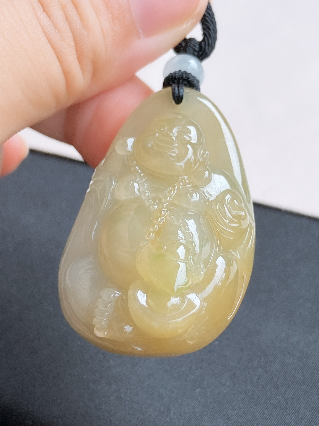 ️，冰黄佛牌，饱满大气，尺寸40.6/28.3/17.6/自然光实拍
