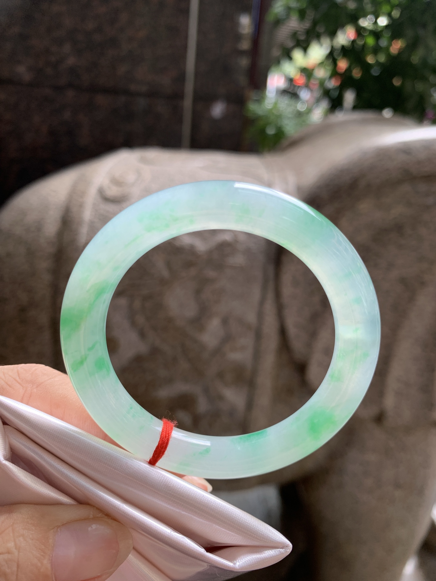 阳绿圆条 50.4-9.1-9.1 0923-N1667-2 打灯细纹，表皮微扣