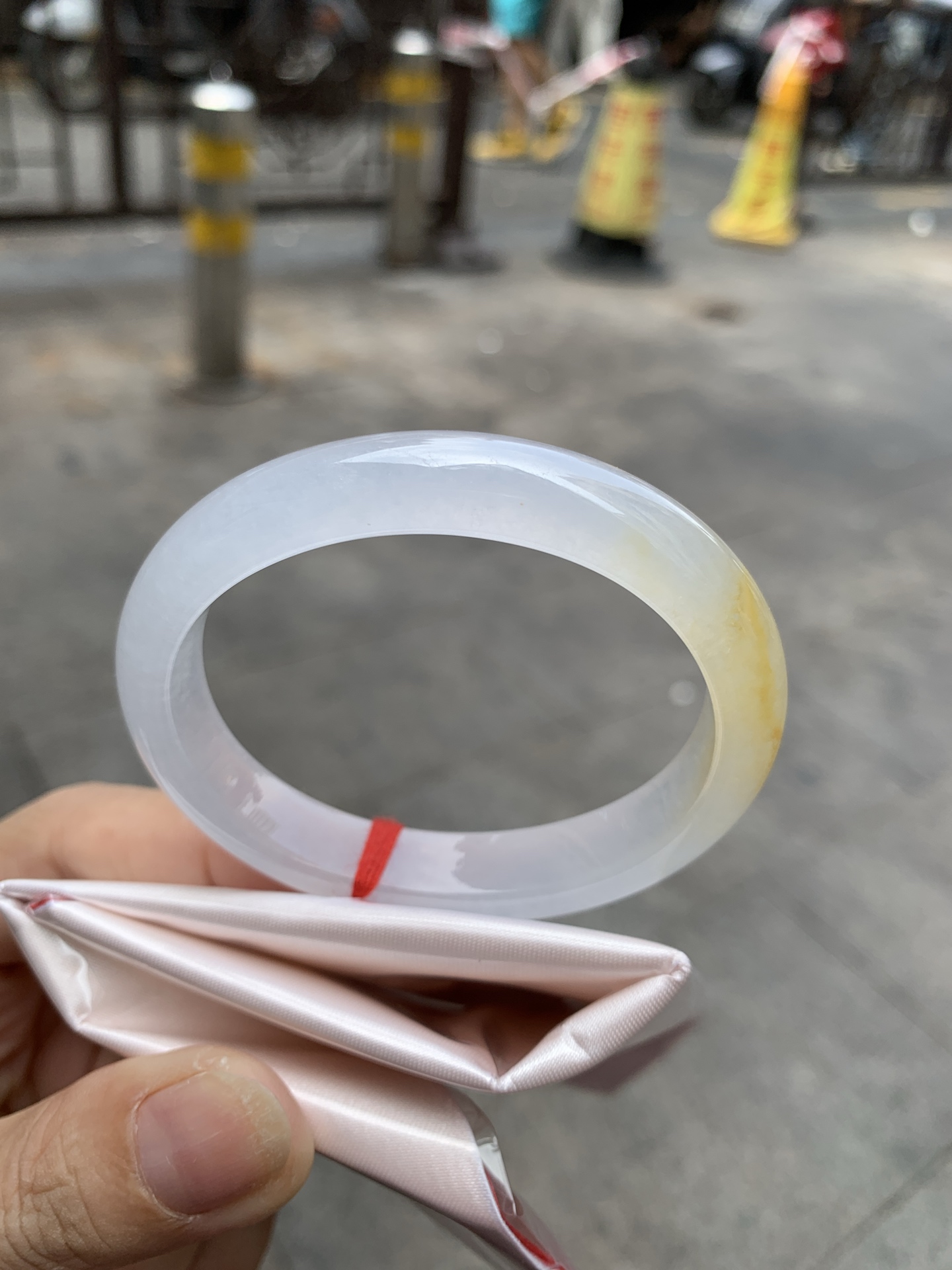 冰黄翡贵妃 52.3-44-7-10.3 0923-N1657 打灯细纹