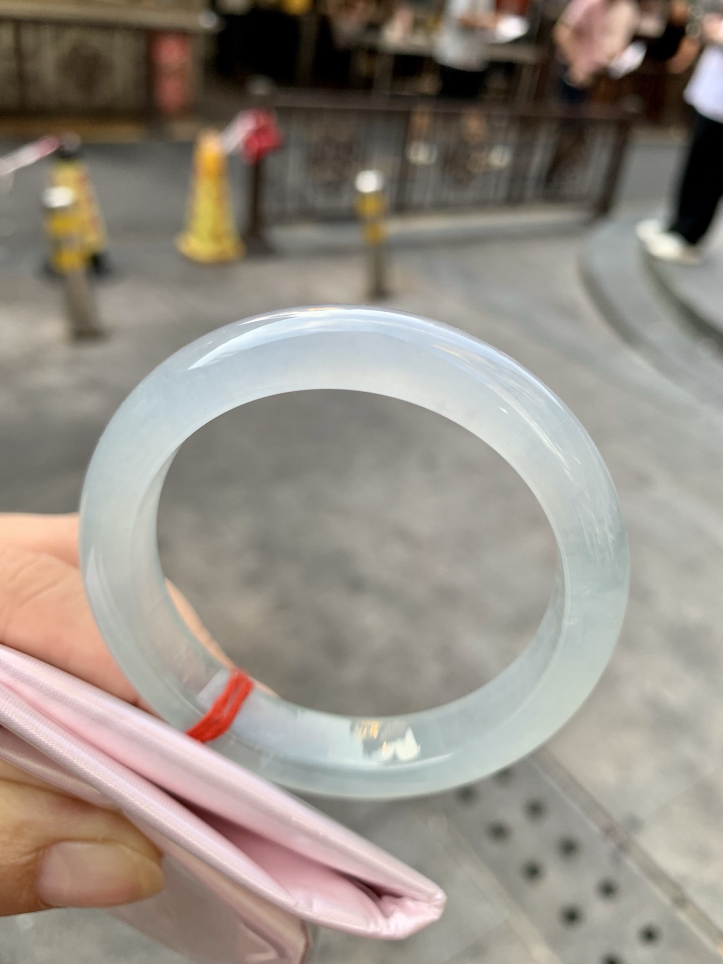 冰晴正圈 53.5-7.9-11.5 0923-N1669 打灯细纹，棉絮