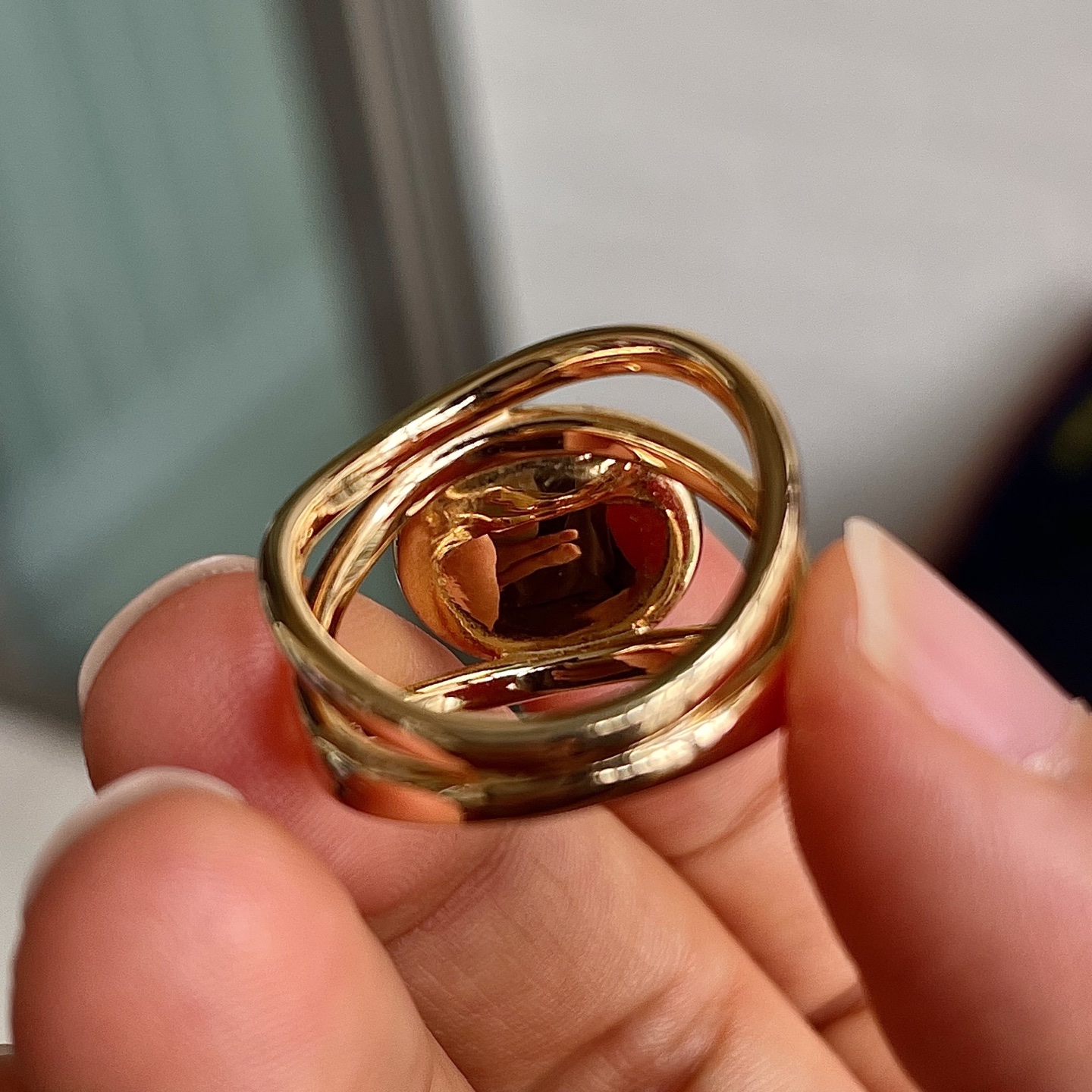 ️缅甸冰种戒指，裸镶戒指，18k金镶嵌，饱满水润，无裂，裸石尺寸13/10.5/6.5编码0922好数字