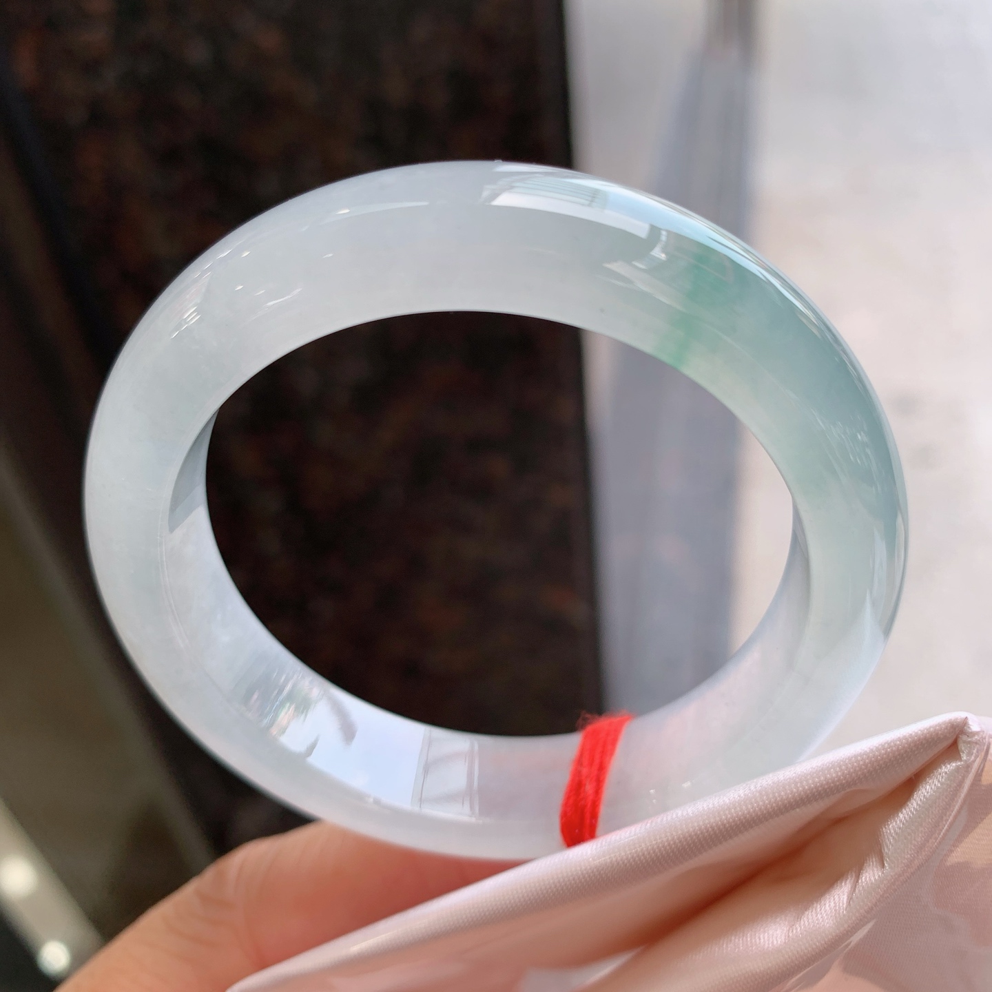 正圈飘花 微棉微纹 尺寸：50.7/12/8 小圈口