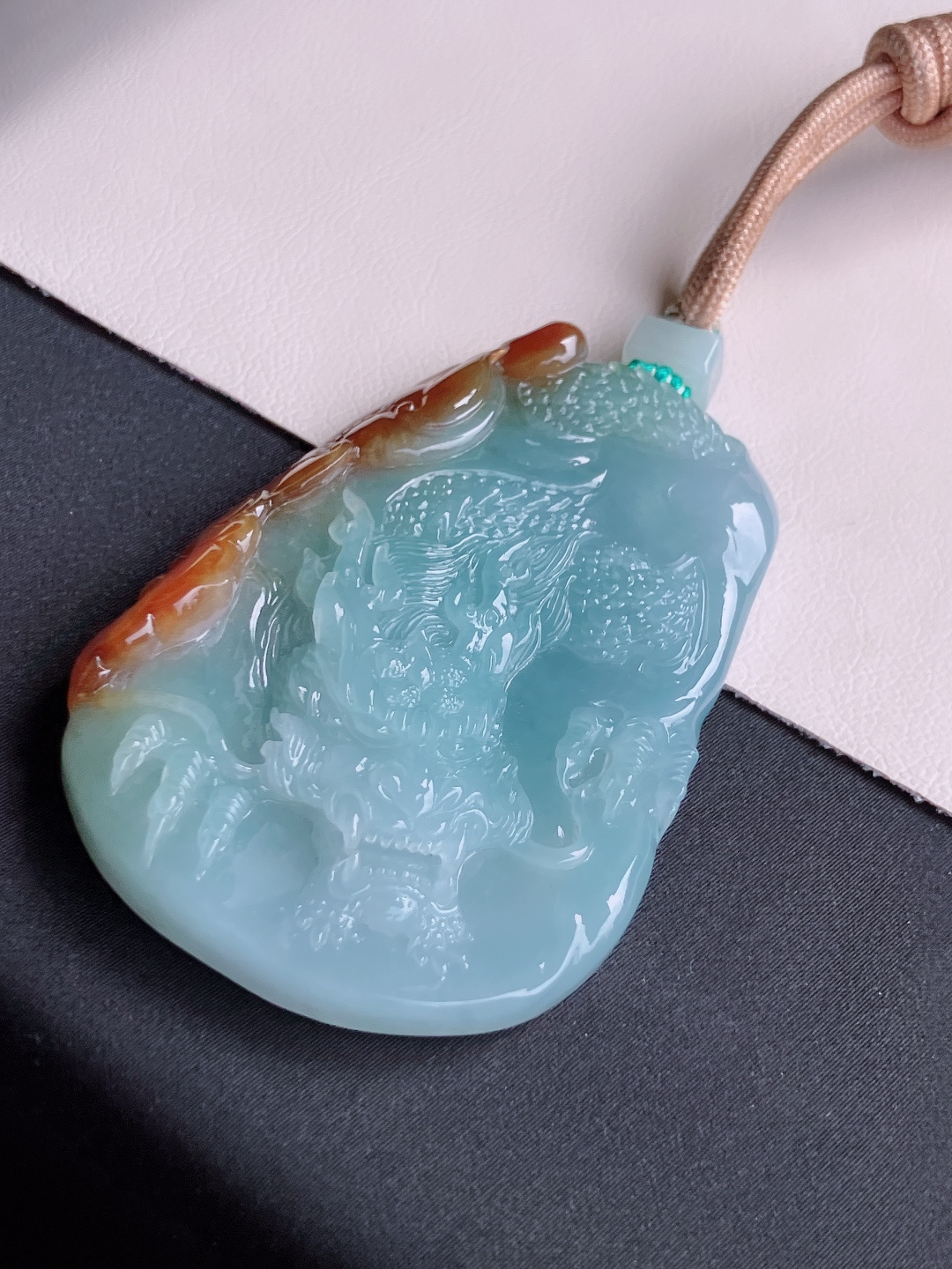 ️，双彩大龙牌，栩栩如生，尺寸71/49/11/自然光实拍