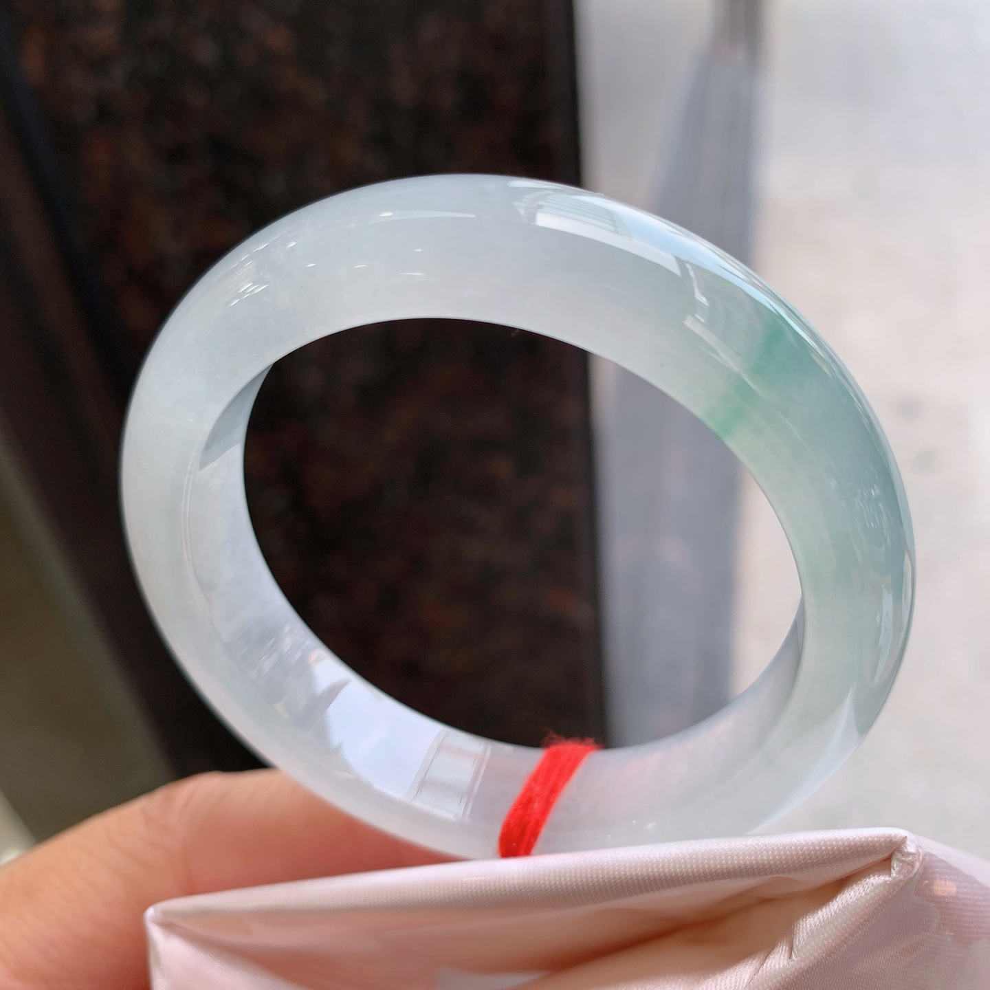 正圈飘花 微棉微纹 尺寸：50.7/12/8 小圈口