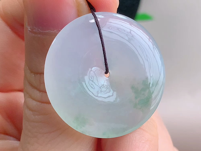 ️ 平安扣，无裂，尺寸29.0-5.0mm，包A附证书