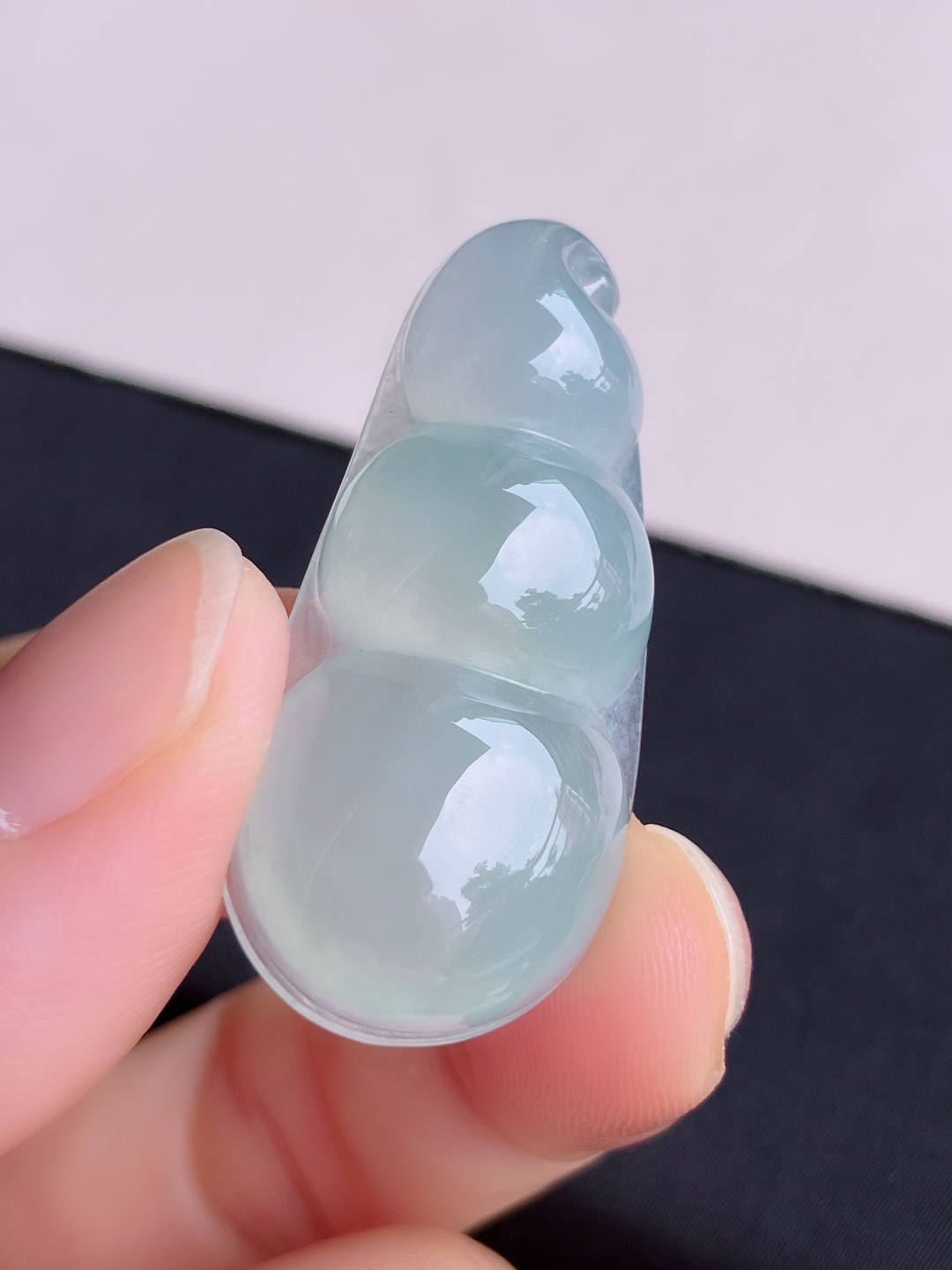 ️冰透福豆，晶莹剔透，尺寸38/18/7.6/自然光实拍