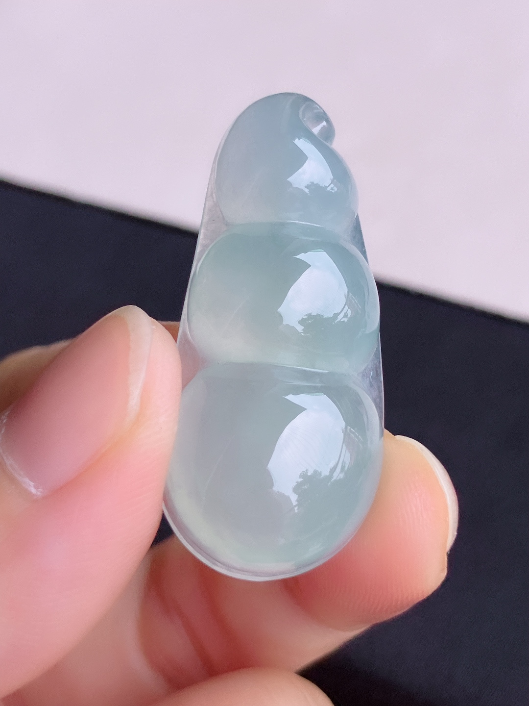 ️冰透福豆，晶莹剔透，尺寸38/18/7.6/自然光实拍